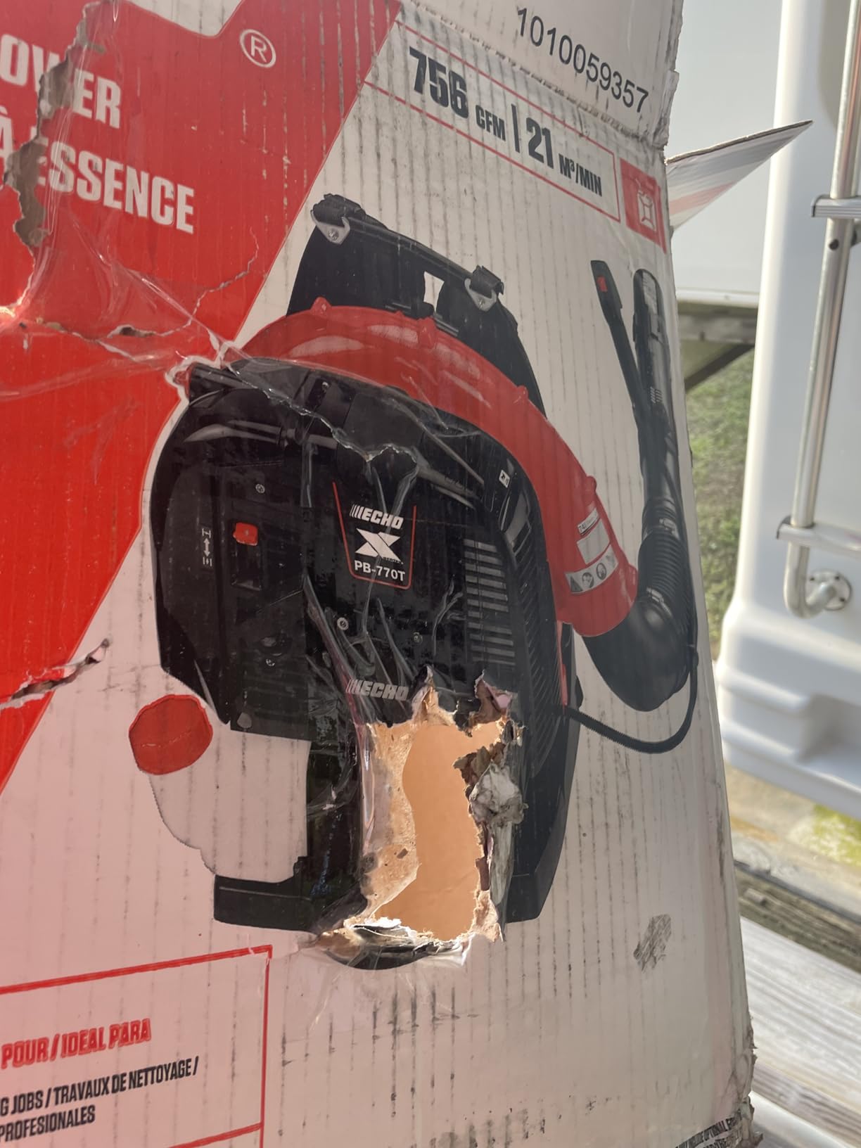 Echo PB-770T Backpack Blower - Commercial Grade 63.3 cc, Gas, 756 CFM, 234 MPH customer photo 1