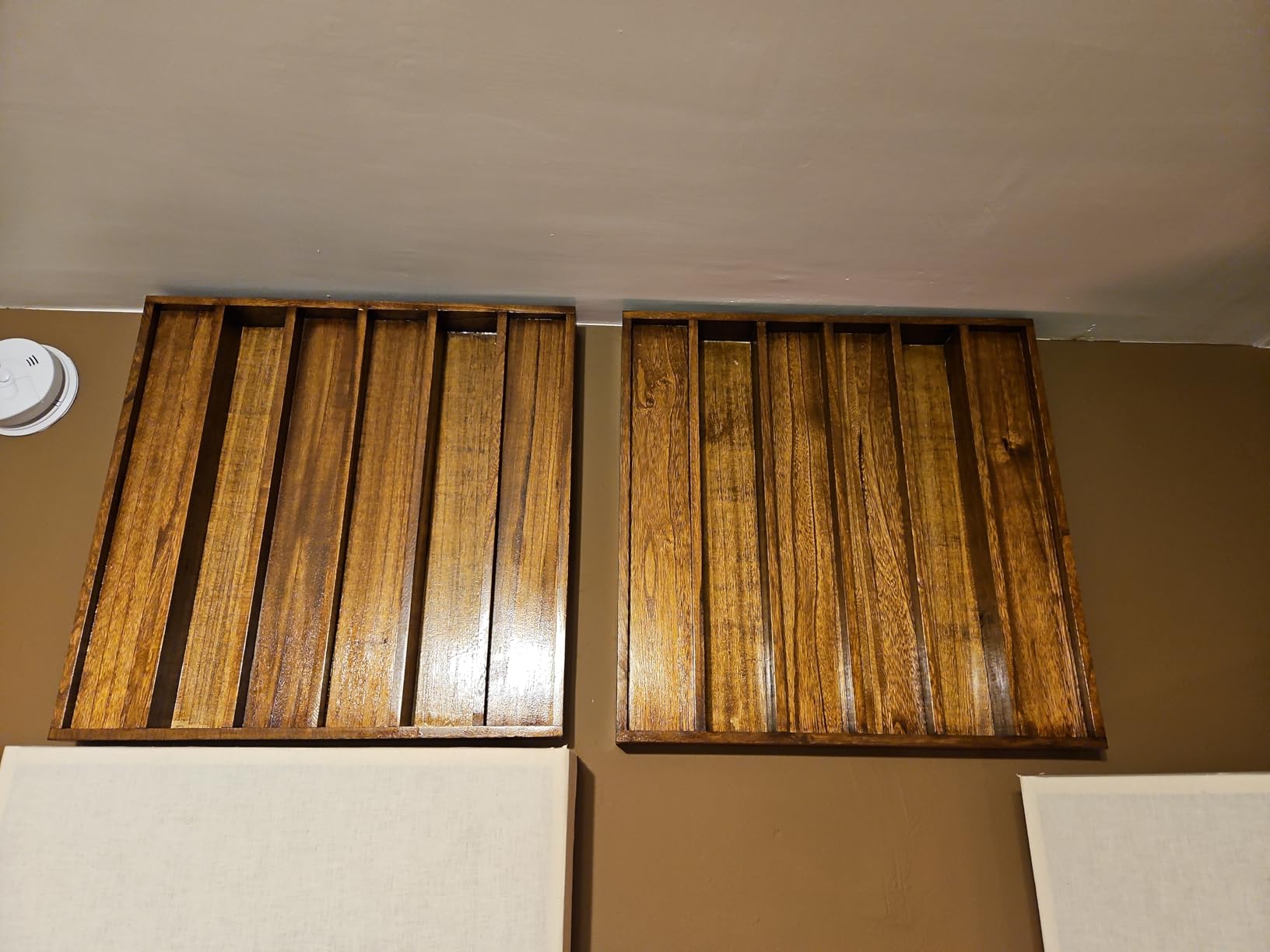 BXI Wood Sound Diffuser - 24 X 24 X 2.8 Inches Thick Acoustic Diffusion Panels Add Listening Room Musical Liveliness, Quadratic Residue Diffusor for Wall and Ceiling Acoustical Treatment (1D) customer photo 2
