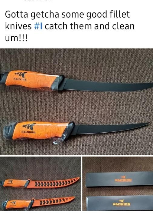 KastKing Speed Demon Pro Fillet Knife with Protective Sheath | Razor Sharp G4116 German Stainless Steel Blade, Non-Slip Grip, Corrosion-Resistant Coating customer photo 1