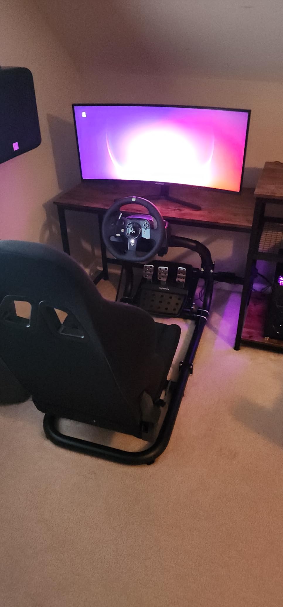 Logitech G920 Driving Force Racing Wheel G Driving Force Shifter Bundle for Xbox One and PC customer photo 1