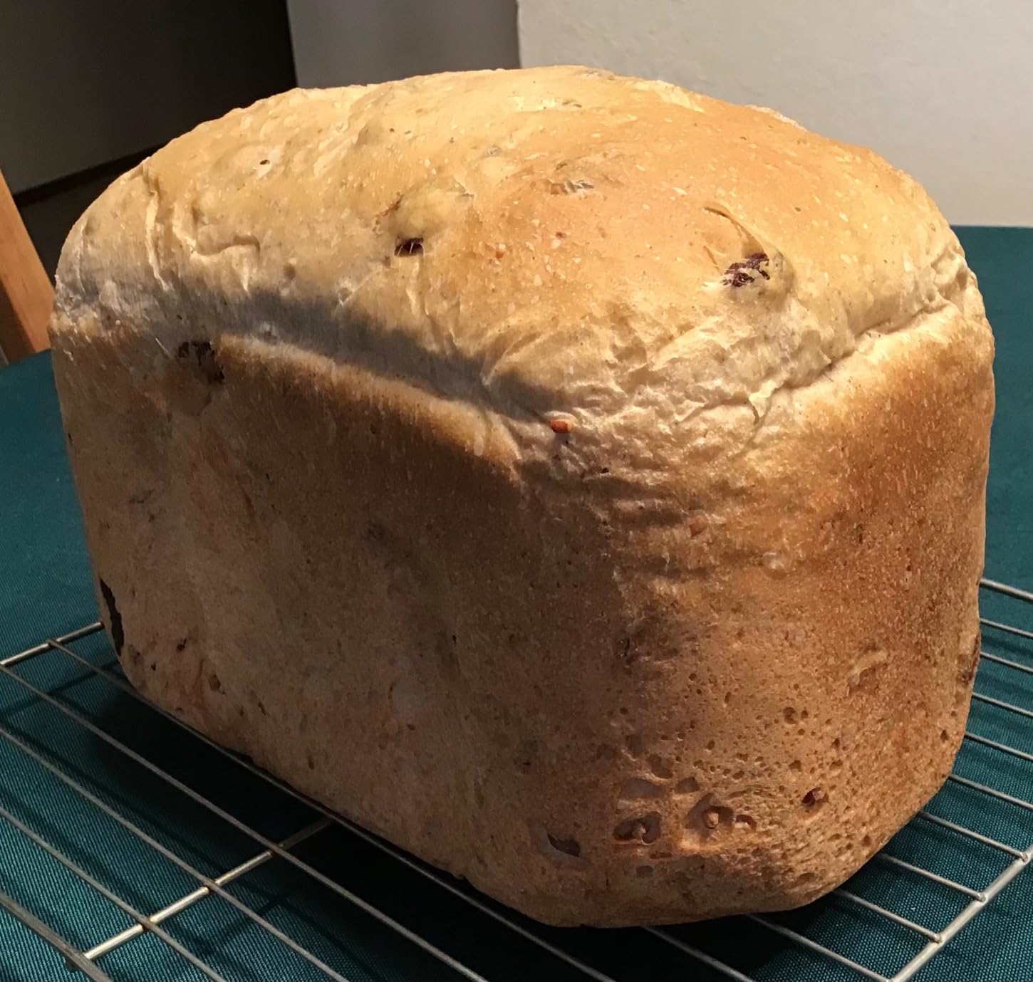 West Bend Hi-Rise Bread Maker Machine Programmable 12 Programs Including Gluten Free & 3 Loaf Sizes and Crust Colors with Traditionally-Shaped Horizontal Bread Pan with Dual Knead Blades, 3-Lb, Gray customer photo 2