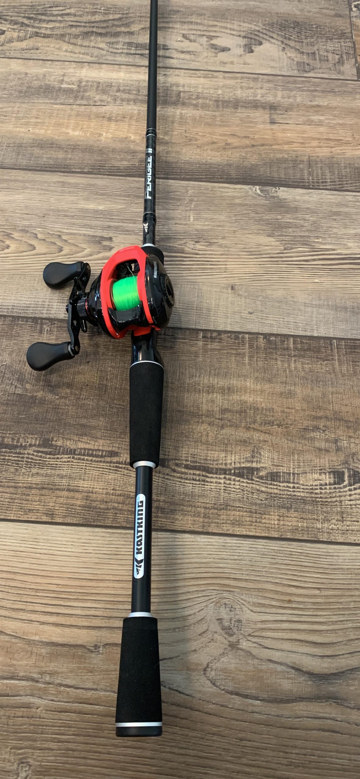 KastKing Perigee II Spinning & Casting Fishing Rods | 2-Piece Rods, 24 Ton Carbon Fiber Blanks, Fuji O-Ring Line Guides, EVA Grips, Saf-T Keeper Hook Holder customer photo 1