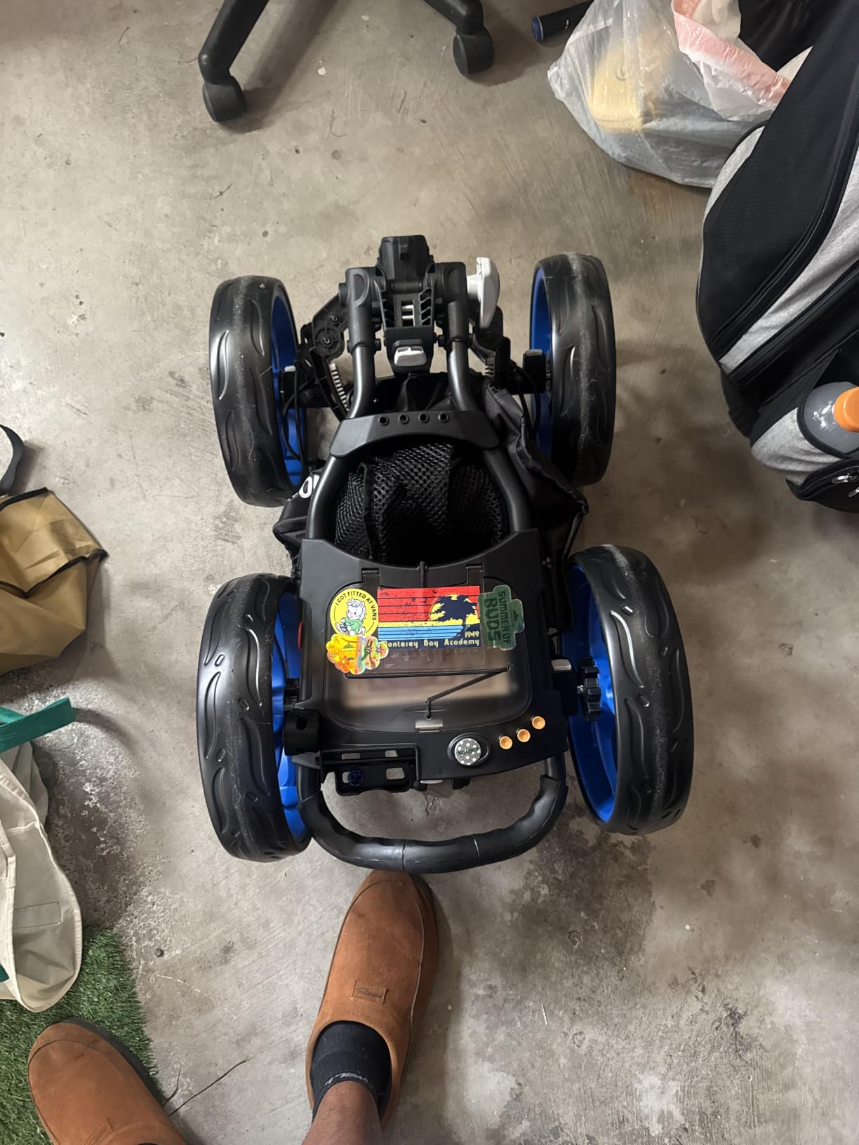 CaddyTek Golf Cruiser One V8 Push Cart customer photo 2