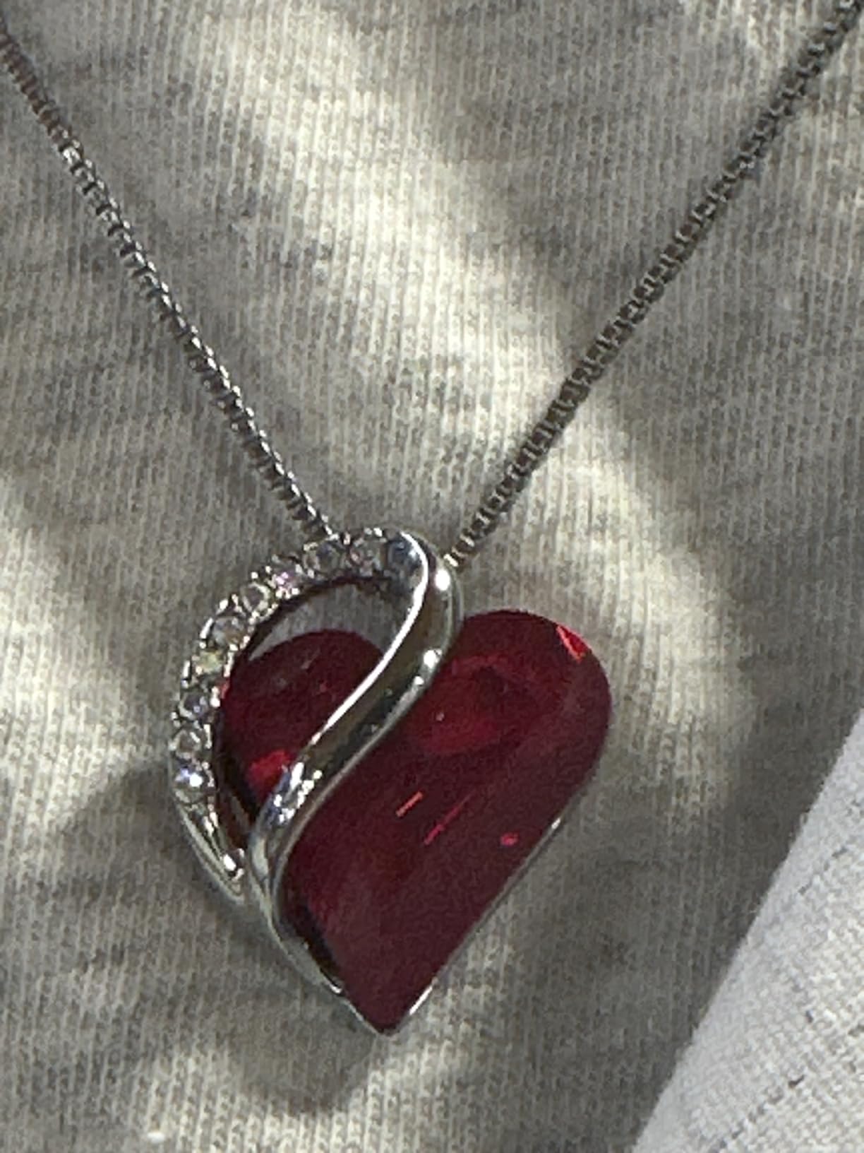 Gift Necklaces for Women, Infinity Love Birthstone Heart Crystal Pendant, Birthday Anniversary Jewelry for Wife, Mom, and Her, Silver Plated, 18