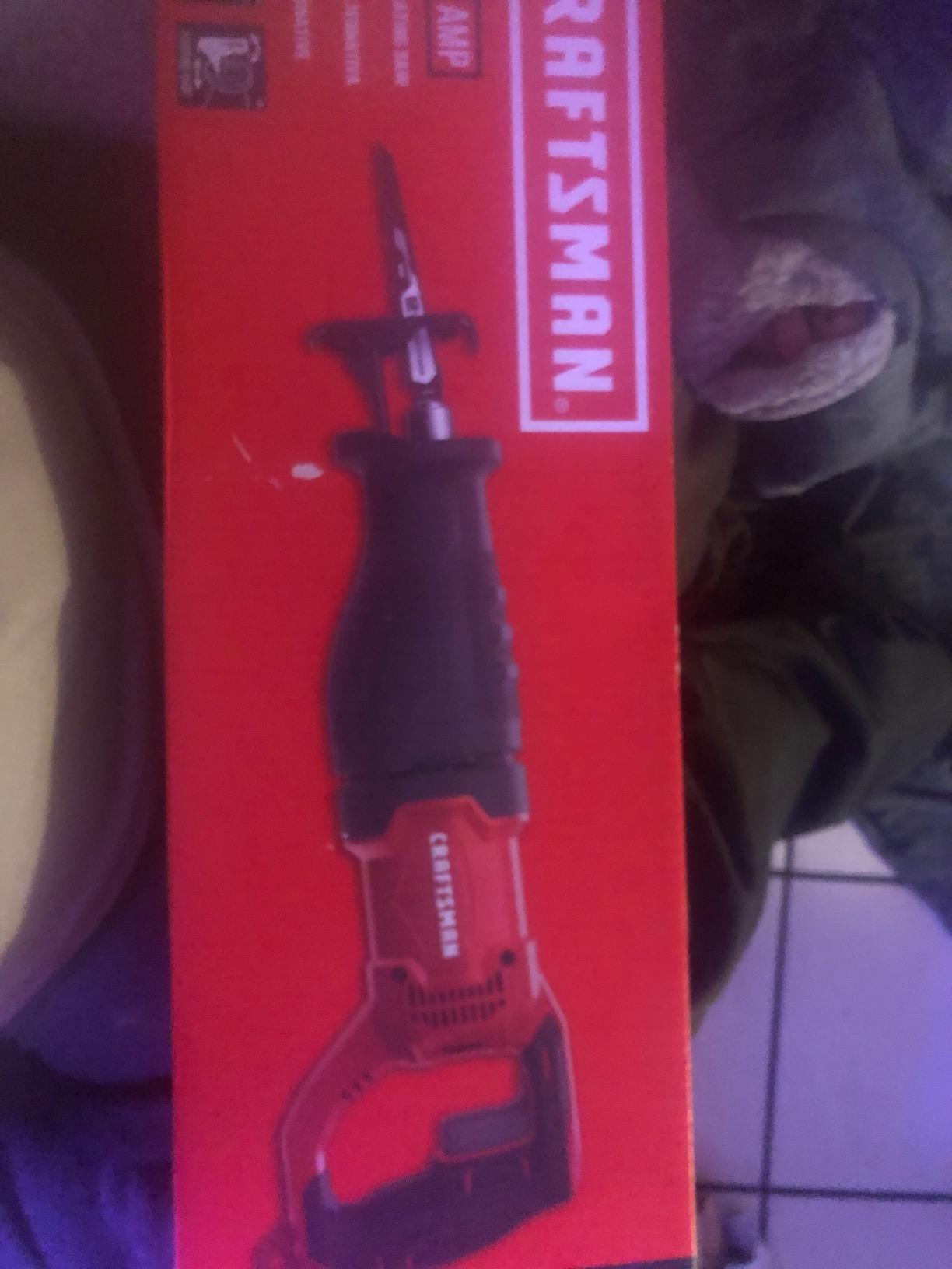 CRAFTSMAN Reciprocating Saw, 7.5 Amp, 3,200 RPM, Corded (CMES300) customer photo 1