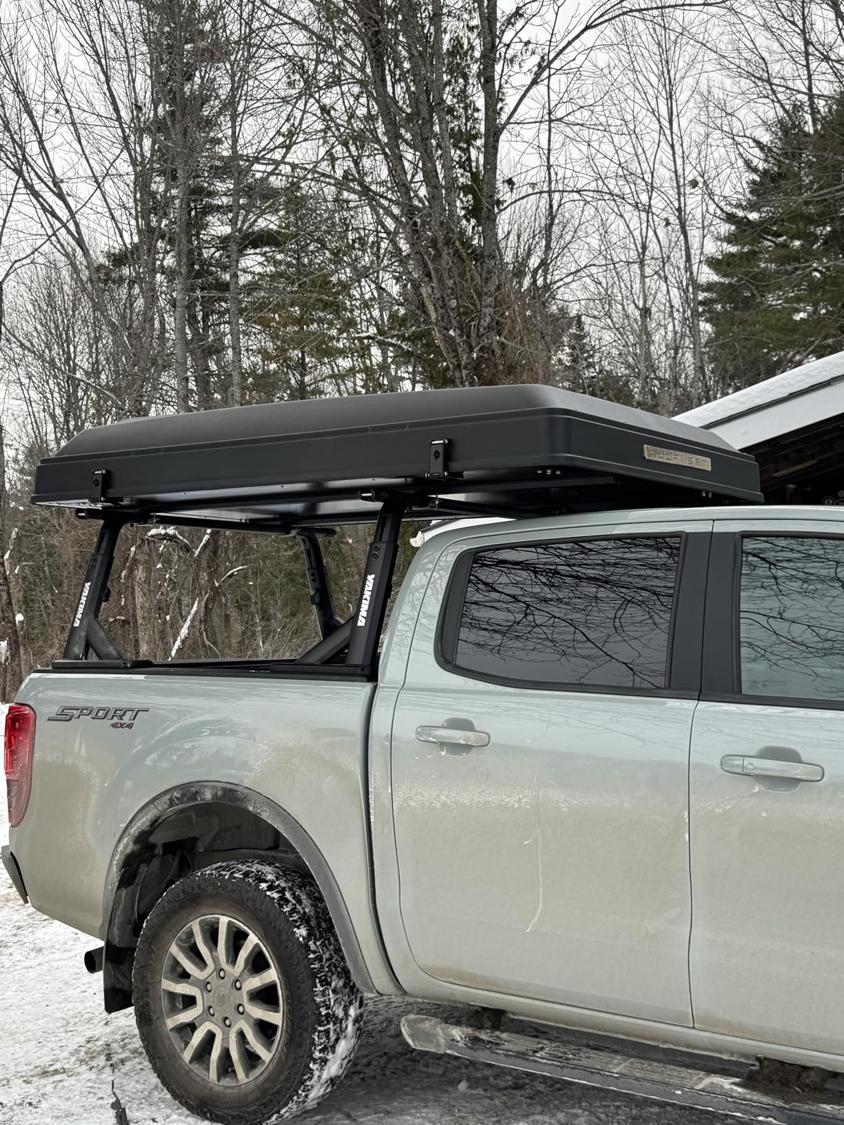 Yakima Adjustable Truck Bed Rack with Tie Down Points & T-Slots, Overhaul HD, Black - Heavy-Duty Hauling Accessories for Travel and Camping - Ideal for Kayaks, Surfboards, and Bikes customer photo 2