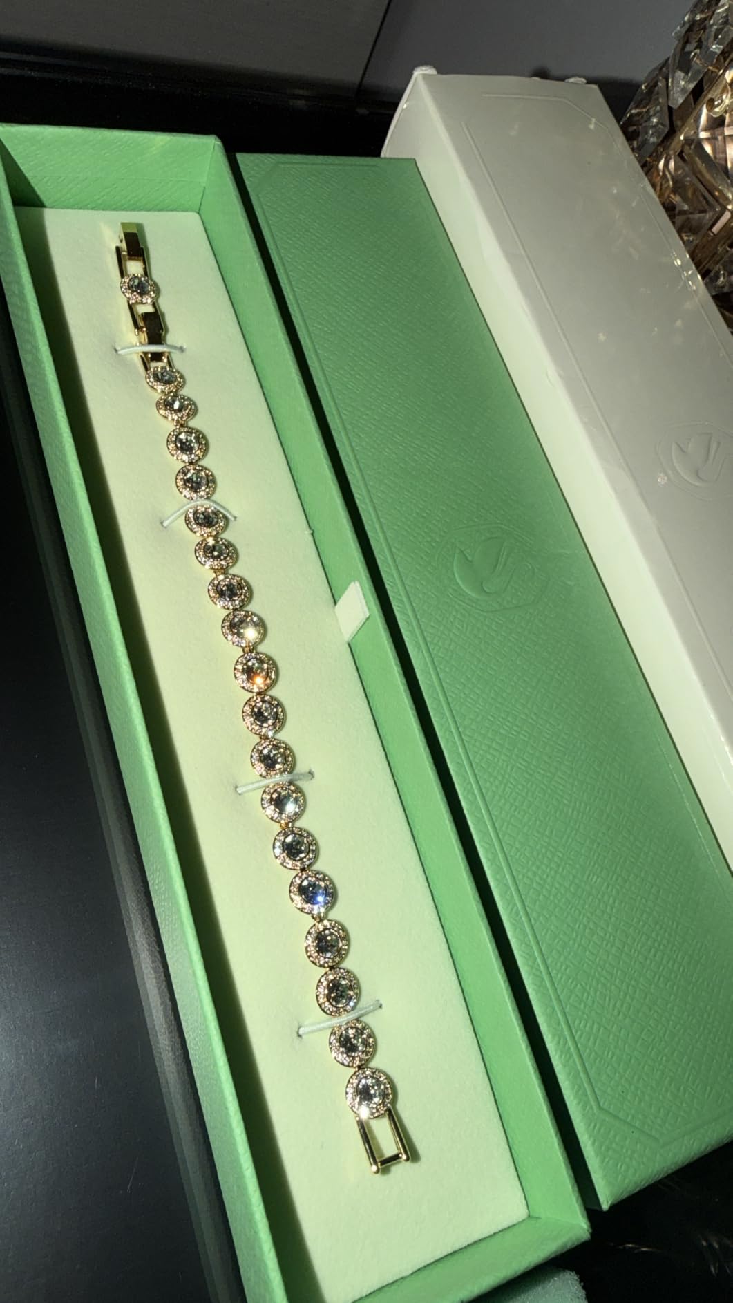 Swarovski Una Angelic Crystal Tennis Bracelet Collection customer photo 1