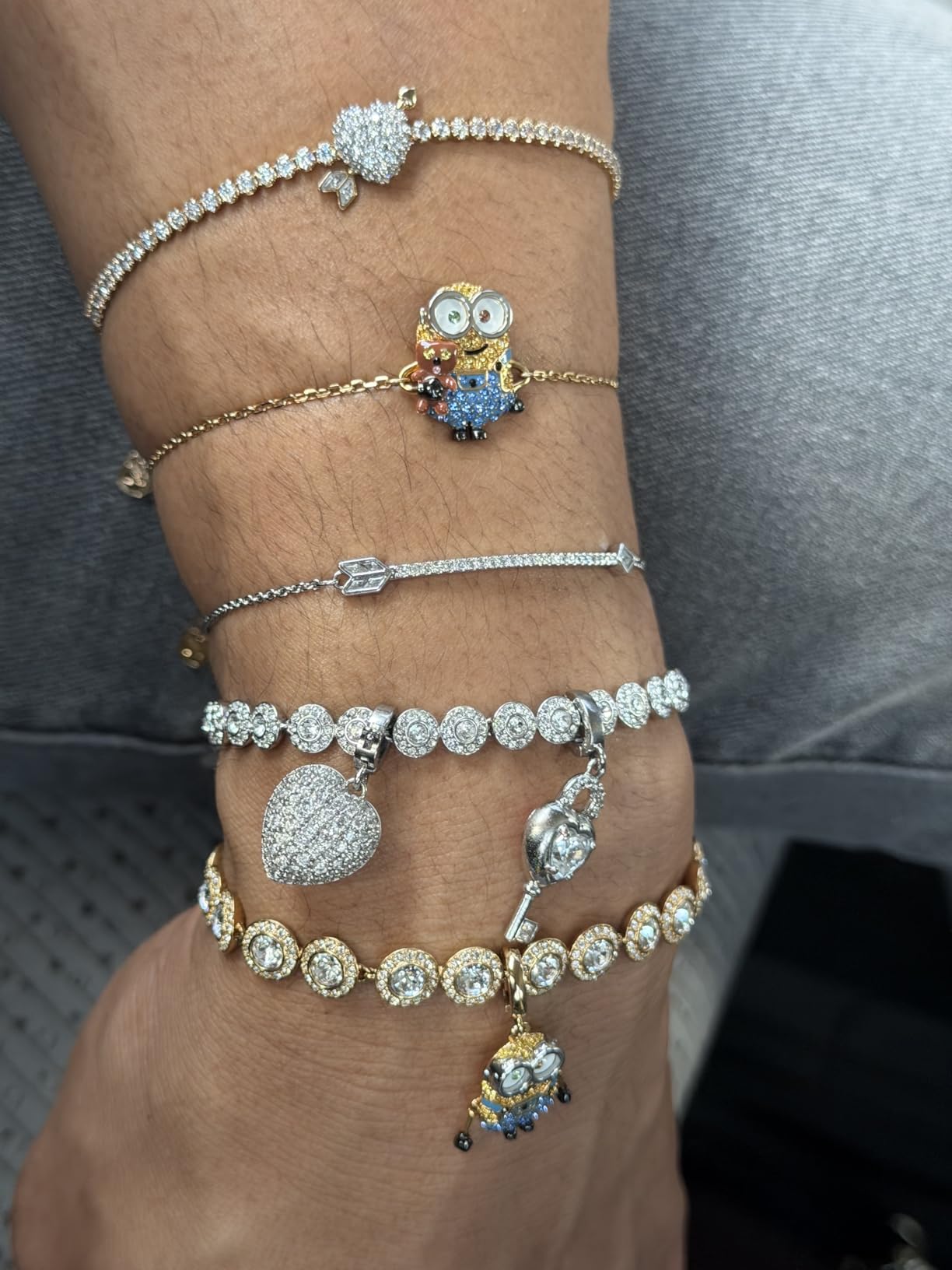 Swarovski Una Angelic Crystal Tennis Bracelet Collection customer photo 2