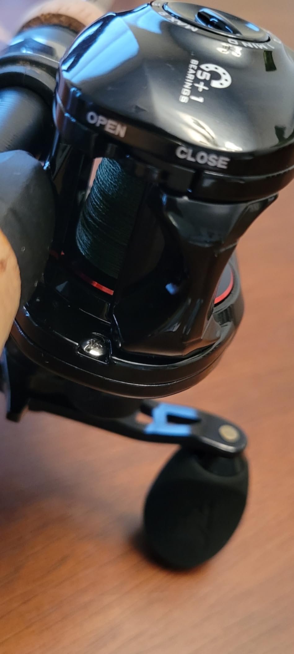 KastKing Royale Legend II Baitcasting Reels, New Compact Design Baitcaster Fishing Reel, 17.64LB Carbon Fiber Drag, Cross-Fire 8 Magnet Braking System, Available in 5.4:1 and 7.2:1 customer photo 2