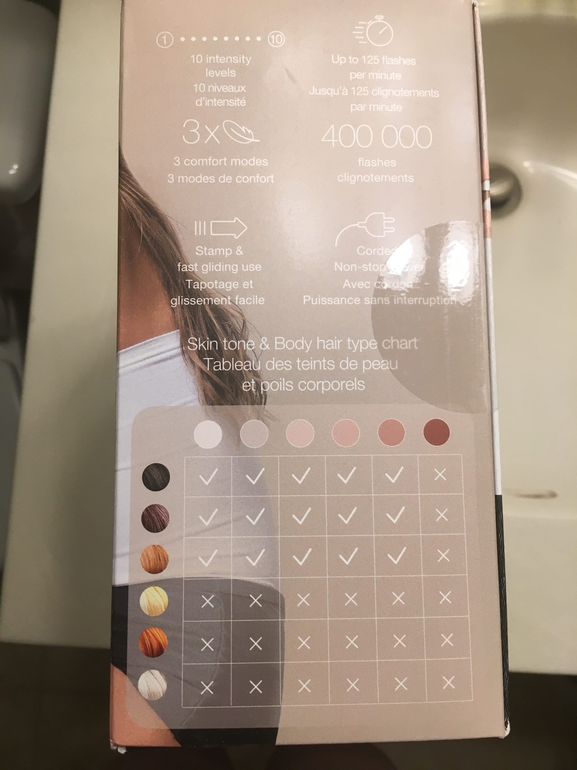 Braun IPL Silk Expert Pro 5 IPL Hair Removal for Women and Men Permanent Laser Hair Reduction At-Home 2 Heads Pouch IPL5137 customer photo 2