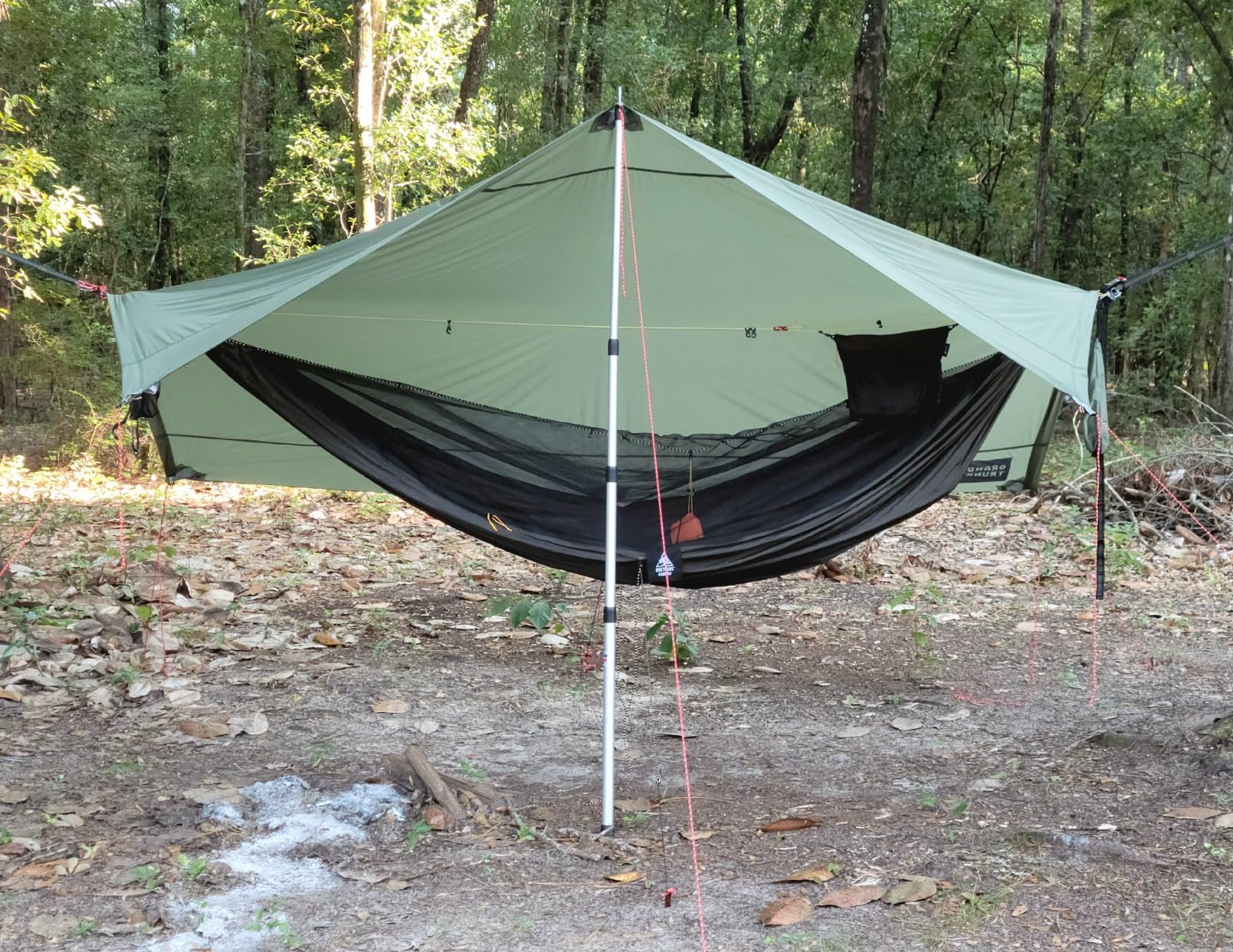 KOMPOUND Camping Hammock with Net, Lightweight Portable Hammock with Warm Internal Cover & Tree Friendly Straps for Backpacking, Camping, Hiking, Travel, Beach, Backyard customer photo 1