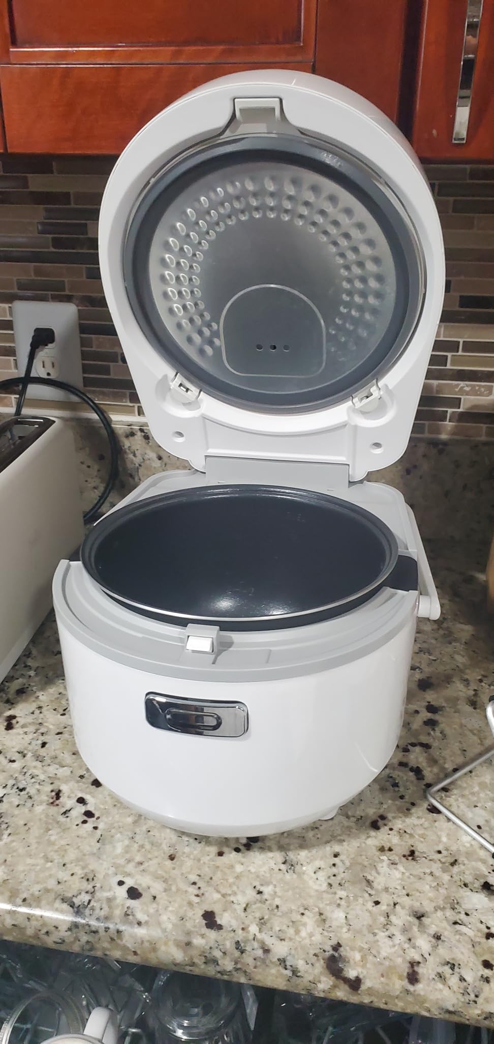 Cuckoo Micom Fuzzy Logic Rice Cooker, 20-Cup Cooked, White, CR-1020F | Large 10-Cup Uncooked Capacity, Nonstick Inner Pot, 15 Cooking Modes, 12-Hour Preset Timer, Steam Plate Included customer photo 2
