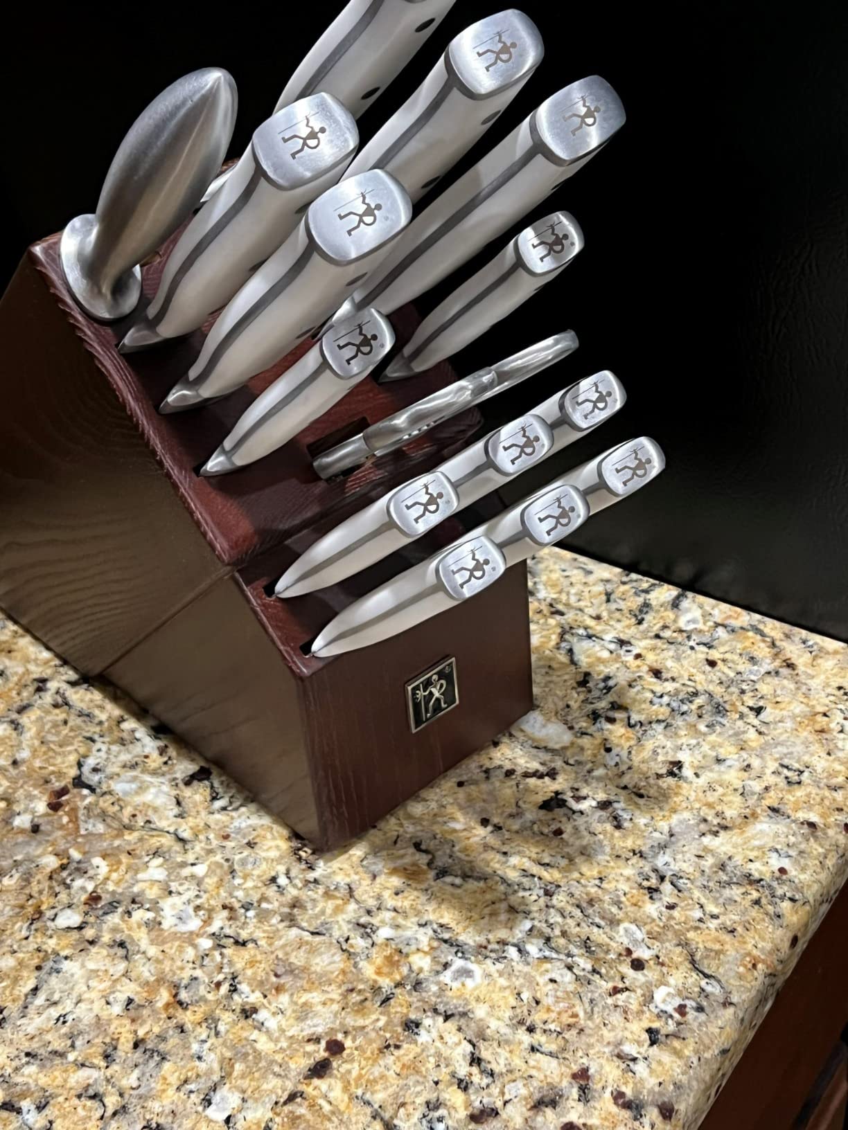 J.A. Henckels International 16 Piece Forged Accent Off-White Knife Block Set customer photo 1