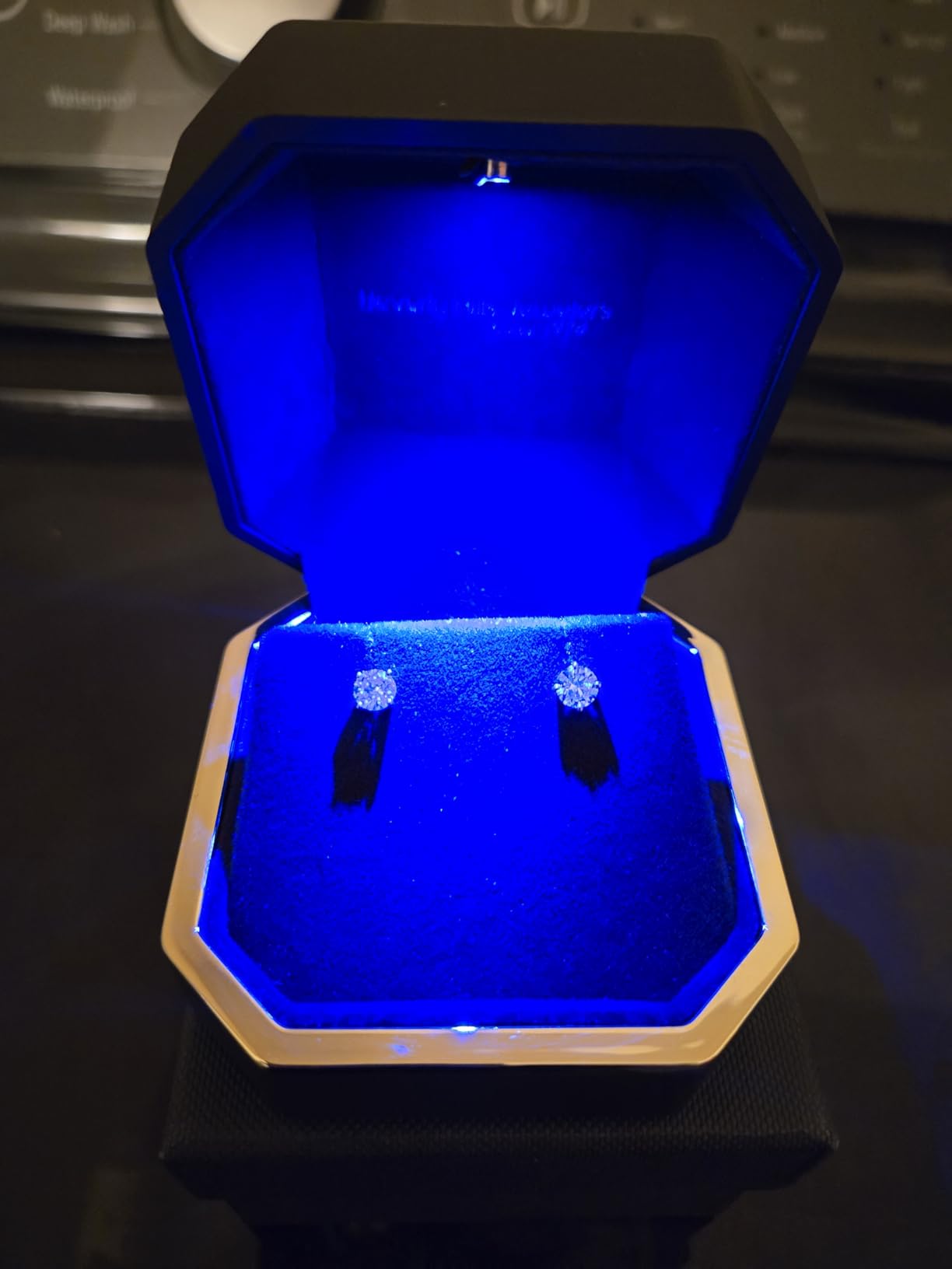 IGI Certified 1 to 10 Carat D-E Color and VS1-VS2 Clarity Lab Grown Diamond Stud Earrings for Women I 14k White Gold Earrings for Her I Secure Screw Back Made in USA by Beverly Hills Jewelers customer photo 2