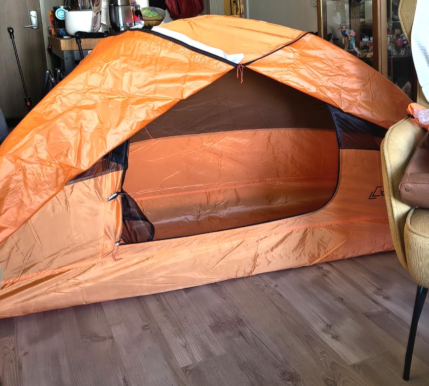 Clostnature 1/2/3/4 Person Lightweight Backpacking Tent, Easy Setup Tent | Aluminum Pole, PU 5000, Ultralight, Freestanding, Durable, Waterproof, Compact, Camping Tent for Hiking and Mountaineering customer photo 1