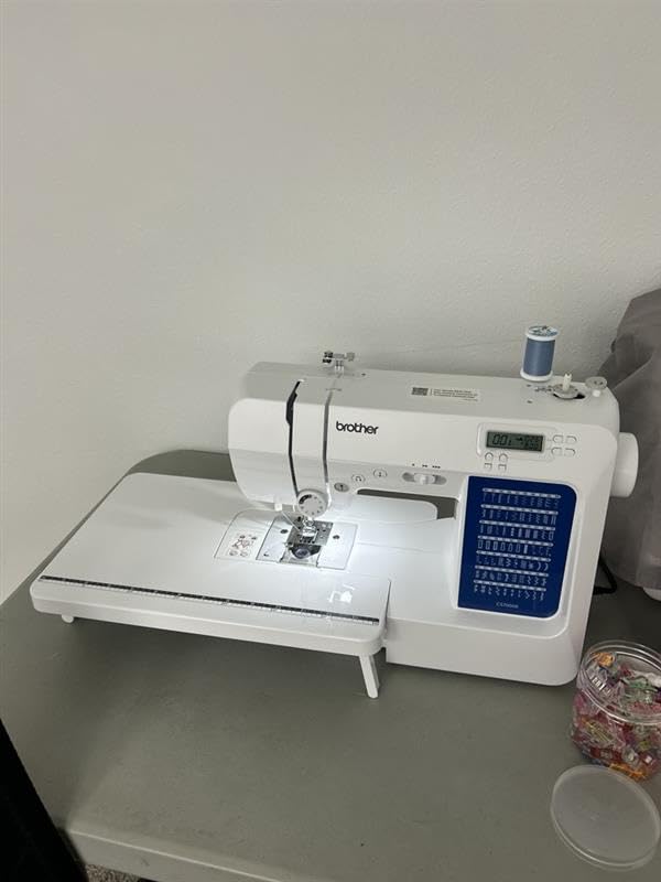 Brother CS7000X Sewing and Quilting Machine, 70 Built-in Stitches, LCD Display, 10 Included Presser Feet, Wide Quilting Table, Auto Needle Threader, Quick-Set Bobbin customer photo 2
