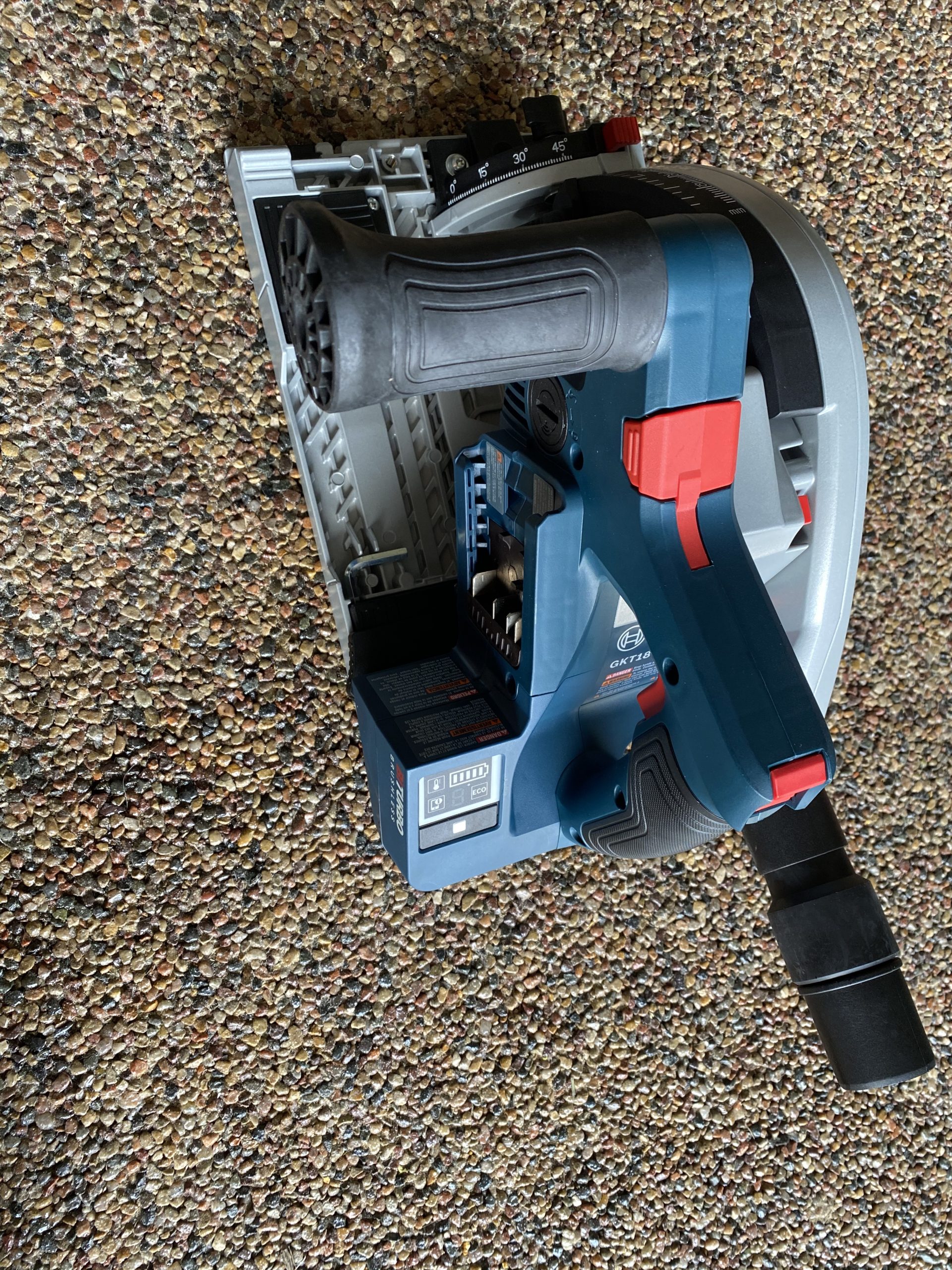 BOSCH GKT18V-20GCL PROFACTOR 18V Connected-Ready 5-1/2 In. Track Saw with Plunge Action (Bare Tool) customer photo 1