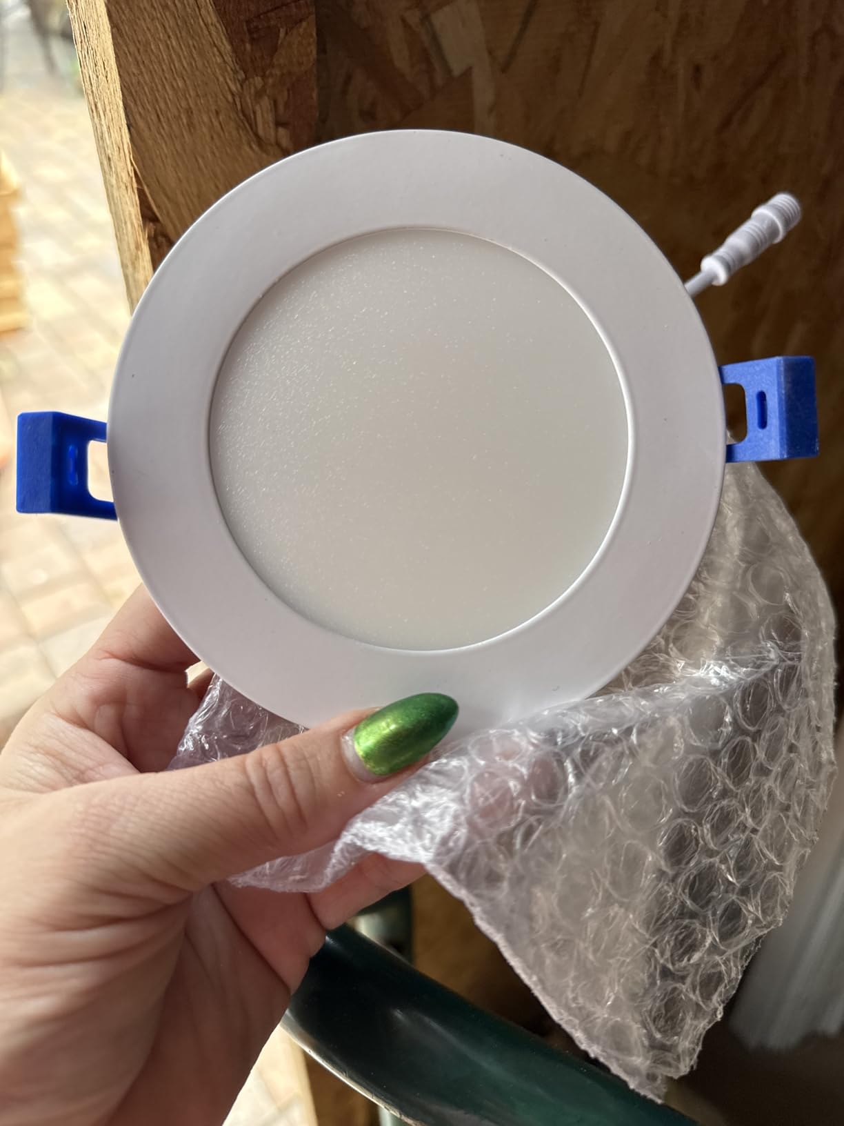 zouzai 12 Pack 6 Inch LED Recessed Ceiling Light, 12W=110W, 5CCT, Dimmable | 1080LM, 2700K/3000K/3500K/4000K/5000K Selectable, LED Can Lights, with Junction Box, White, Damp & IC Rated, ETL customer photo 2