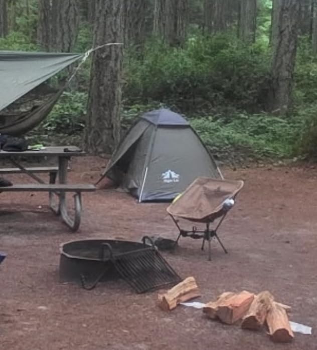 Night Cat Backpacking Tent for One 1 to 2 Persons Lightweight Waterproof Camping Hiking Tent for Adults Kids Scouts Easy Setup Single Layer 2.2x1.2m customer photo 2