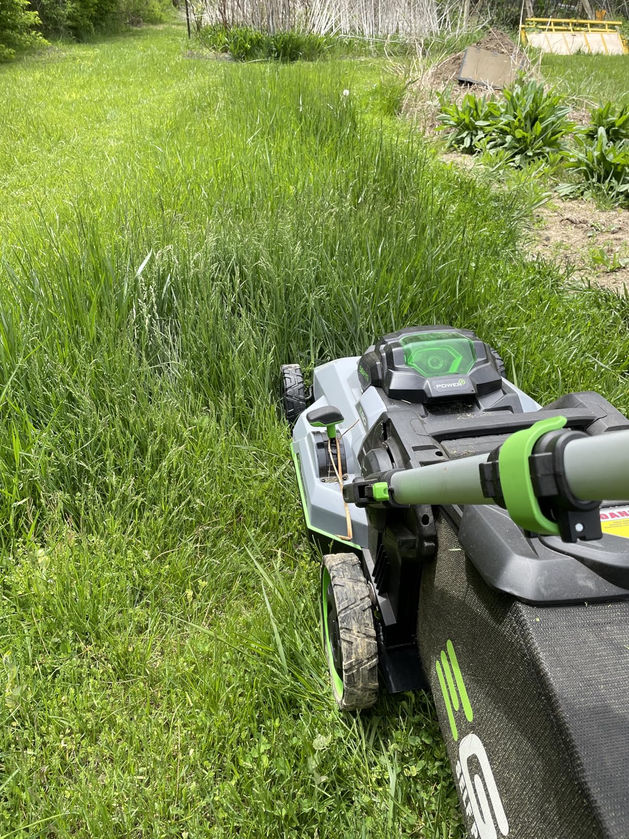 EGO Power+ Electric Lawn Mower, Self-Propelled Cordless with Select Cut, Includes 56V 10.0Ah Batteries and 700W Turbo Charger - LM2156SP customer photo 1