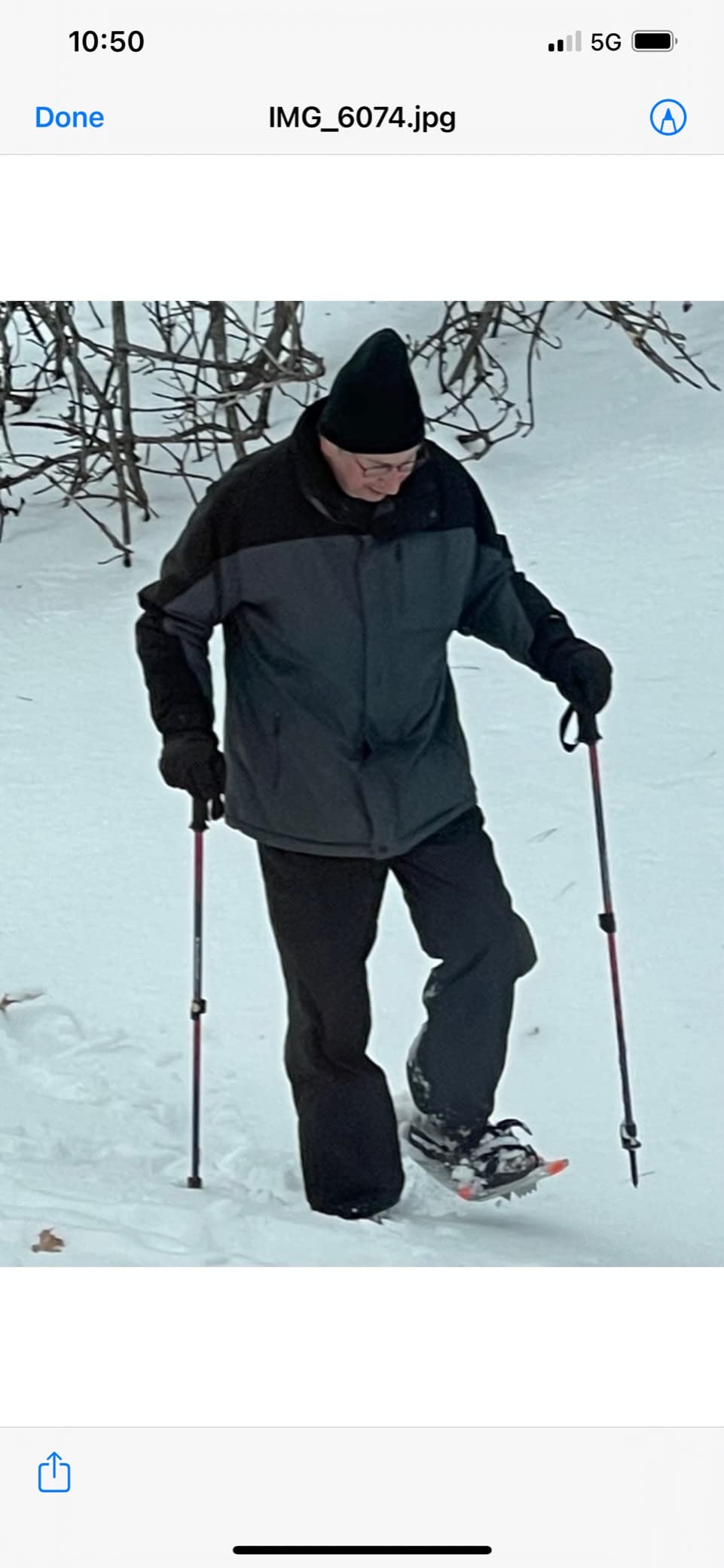 All Terrian Unisex Snowshoe - Sawtooth 27: Unisex All Terrain Snowshoe with Award Winning Single Loop Pull Binding, Stainless Steel Crampons and Heel Lifts customer photo 1