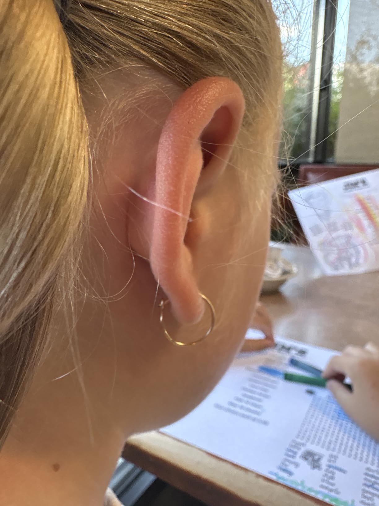 14k Real Gold Thin Hoop Earrings | Hoops Gold Hoop Earrings for Women Tiny Dainty 14 Karat Small Earring Hoops Mini Hugging Petite 14 Carat Wire Endless Skinny Earings Handmade in FL customer photo 1