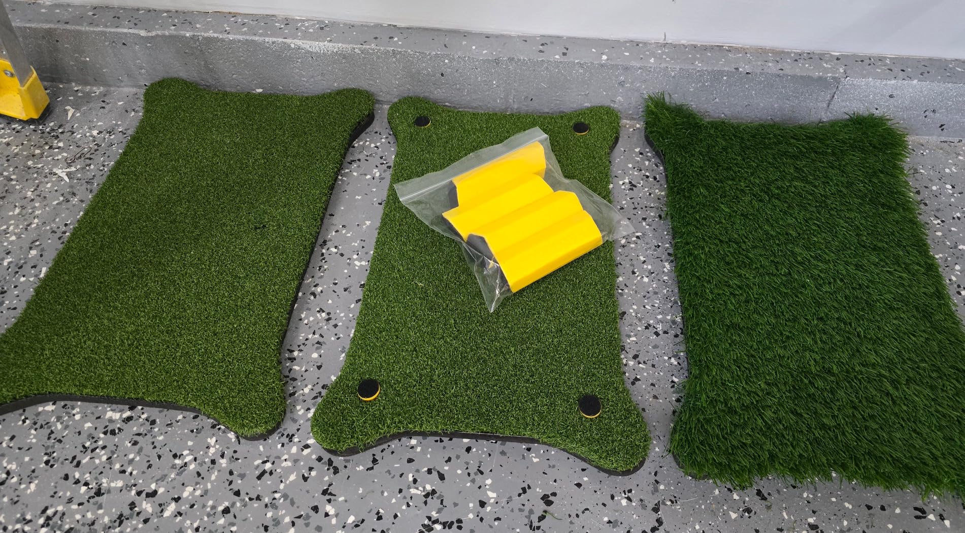 GoSports 5 ft x 4 ft PRO Golf Practice Hitting Mat, Includes 5 Interchangeable Inserts for The Ultimate at-Home Instruction customer photo 2