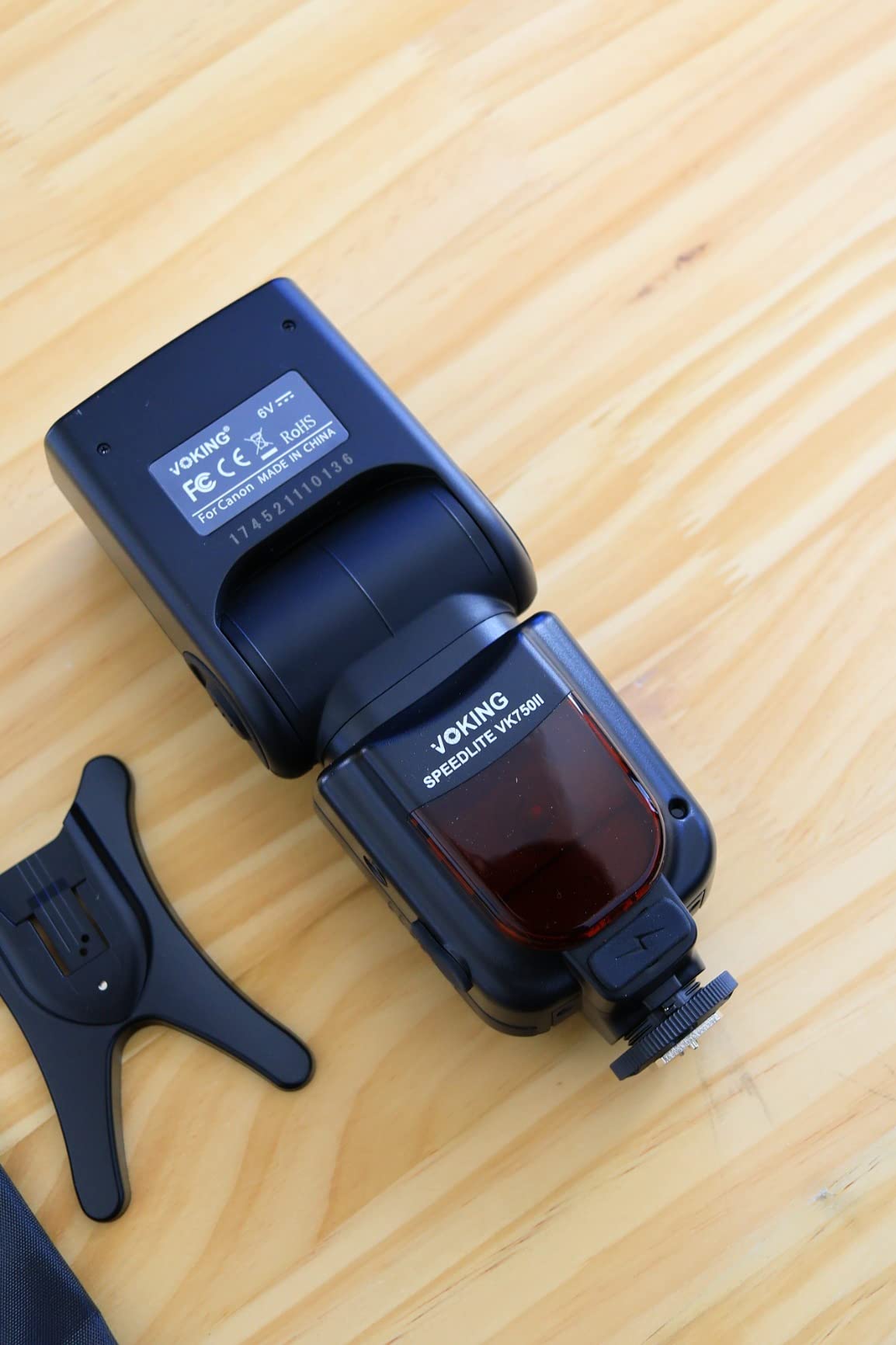 VK750II TTL Camera Flash Speedlite with LCD Screen Compatible with Canon EOS DSLR Cameras customer photo 1