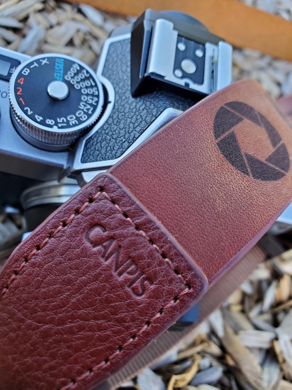 Crazy Horse Leather Camera Strap,Vintage Camera Strap,Adjustable Camera Neck Shoulder Strap for Photographers customer photo 1