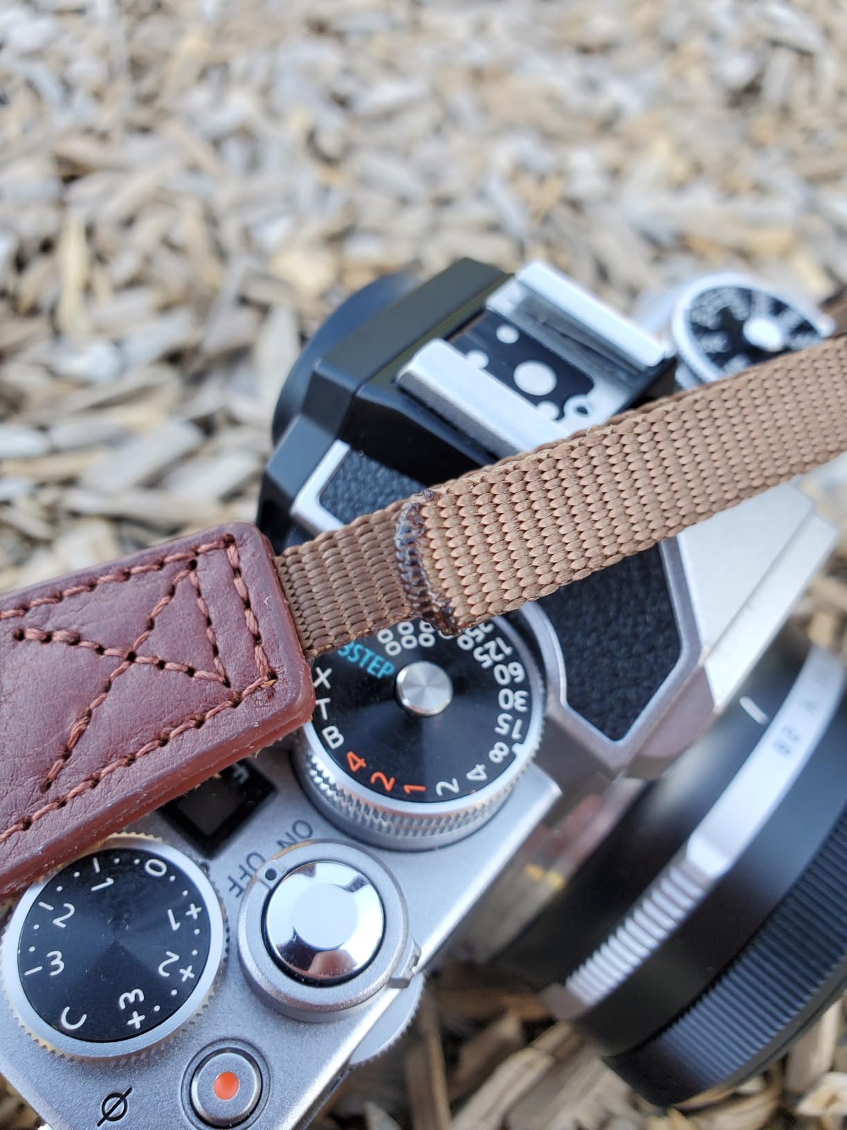 Crazy Horse Leather Camera Strap,Vintage Camera Strap,Adjustable Camera Neck Shoulder Strap for Photographers customer photo 2