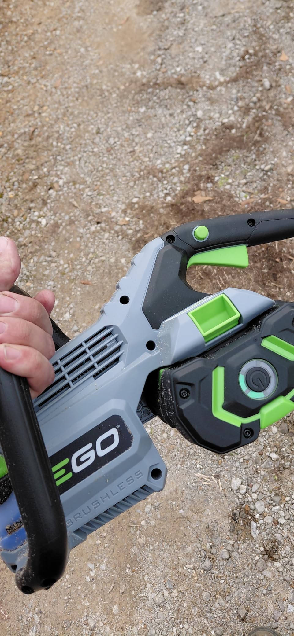 EGO POWER+ Chain Saw, 16” Battery Powered Chainsaw, Electric Cordless, Includes 56V 2.5Ah Battery and Charger – CS1611 customer photo 2