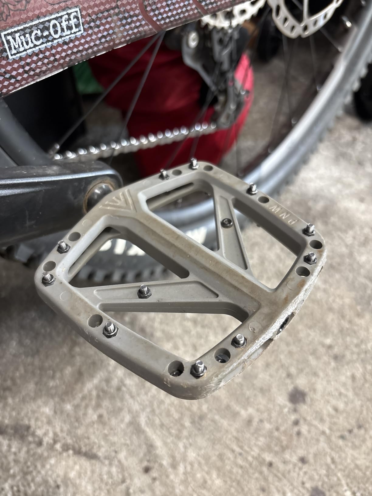 PNW Components Range Composite MTB Pedals - Nylon Flat Mountain Bike Pedals - Sealed Bearings - Wide Platform customer photo 1