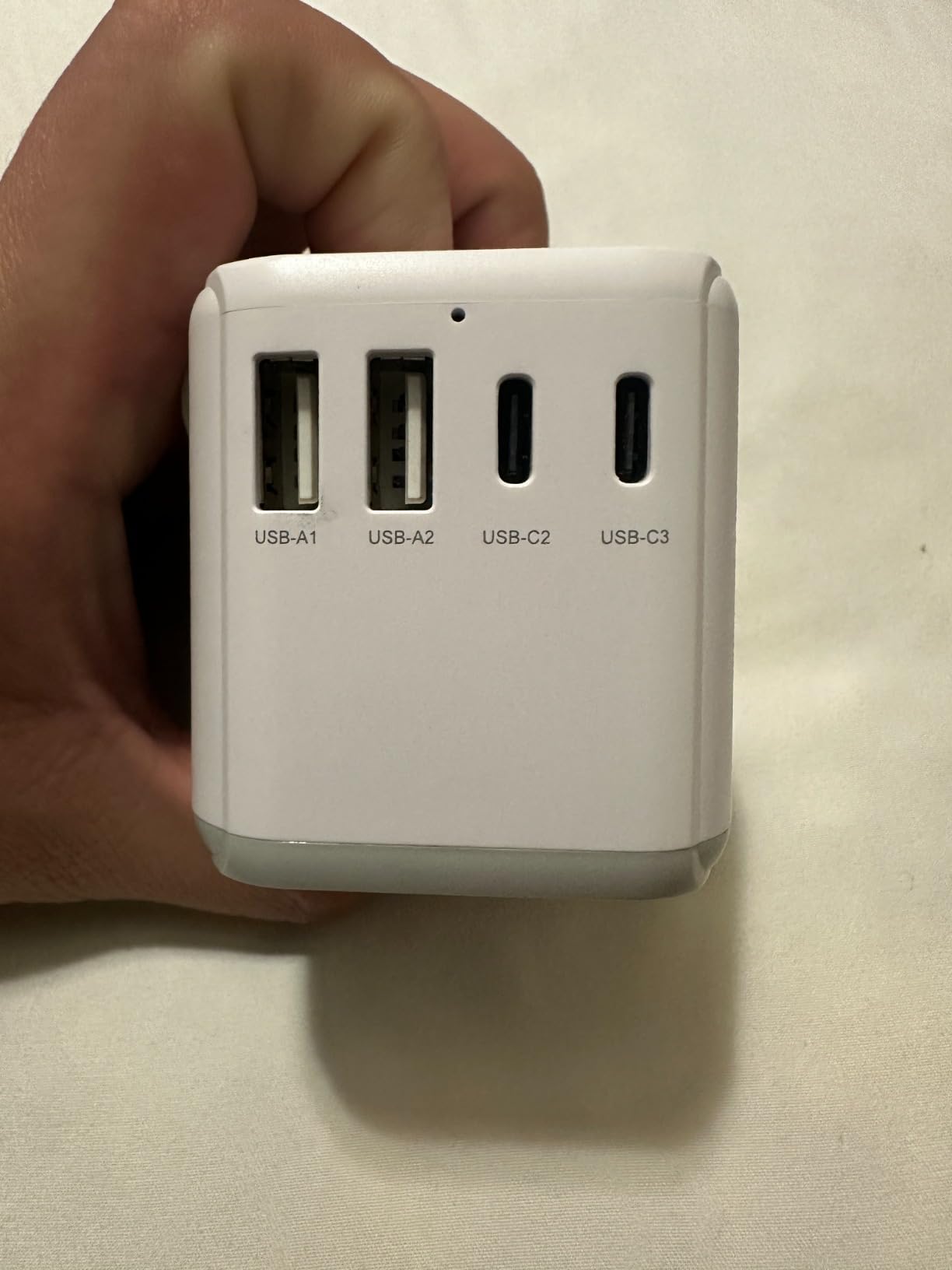 TESSAN Universal Travel Adapter 28W, International Power Adapter | Travel Adapter Worldwide, 3 USB C 2 USB A Ports, US to European UK Italy Ireland New Zealand, Type C G A I Plug customer photo 2