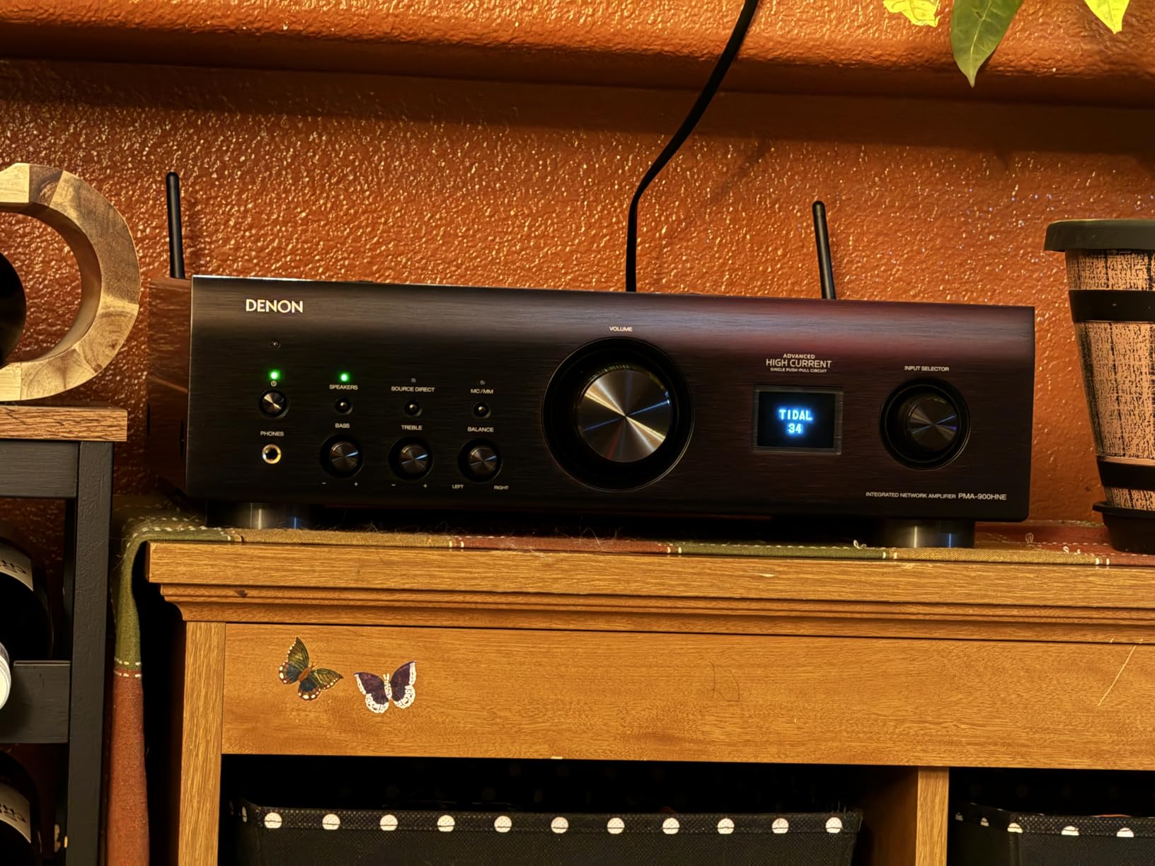 Denon PMA-900HNE Integrated Stereo Amplifier 85Wx2, Advanced High Current Circuit, Built-in HEOS, Bluetooth & AirPlay 2, Amazon Alexa, MC/MM Phono Equalizer, Hi-Res Certified, Home Amplifier customer photo 2
