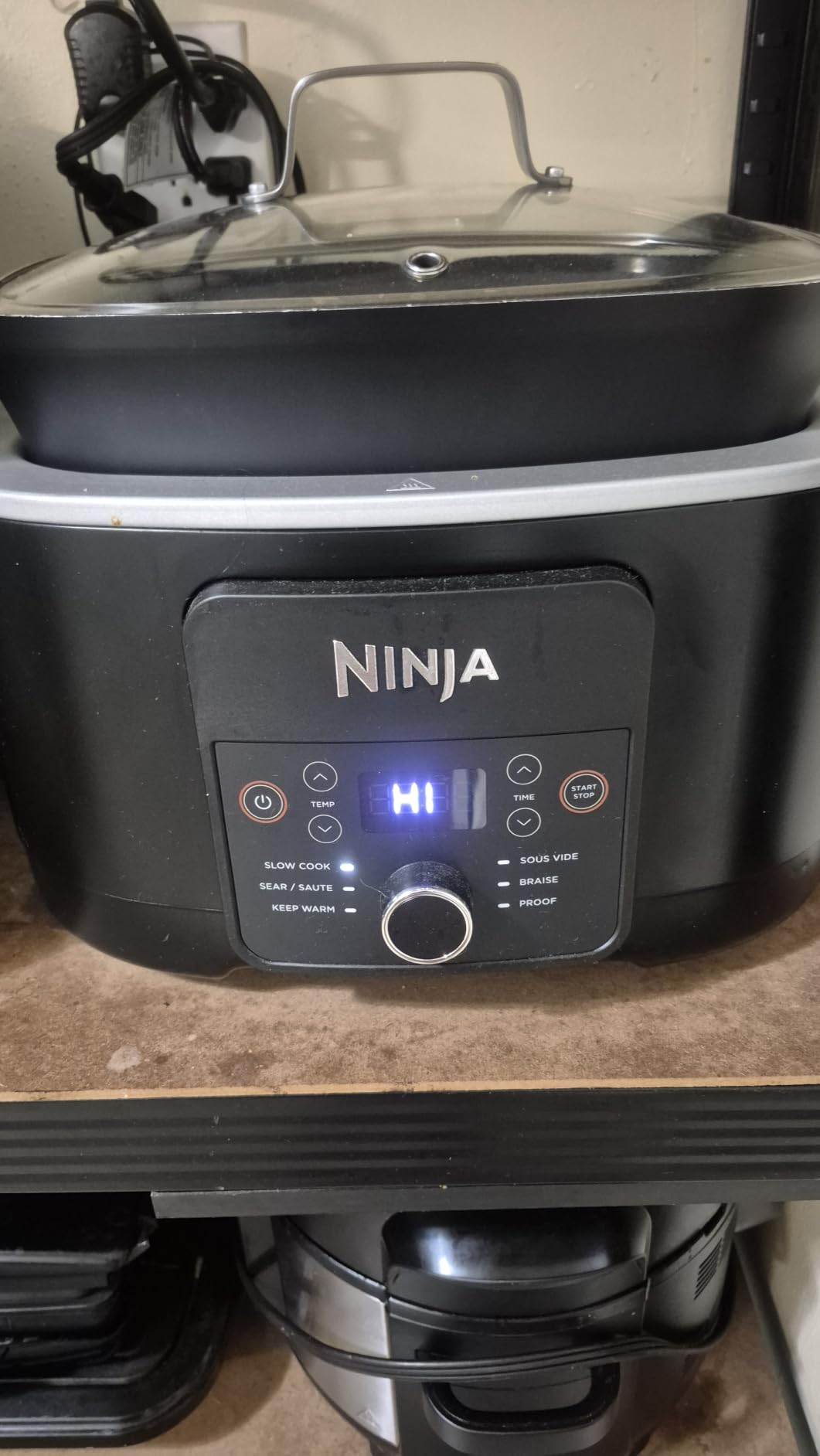 Ninja Foodi PossibleCooker PRO 14-in-1, 8.5-qt, Sea Salt Gray, MC1001 | 14-in-1 replaces 14 appliances, Triple Fusion Heat, slow cook, saute, roast & steam, nonstick oven-safe pot to 500F customer photo 1