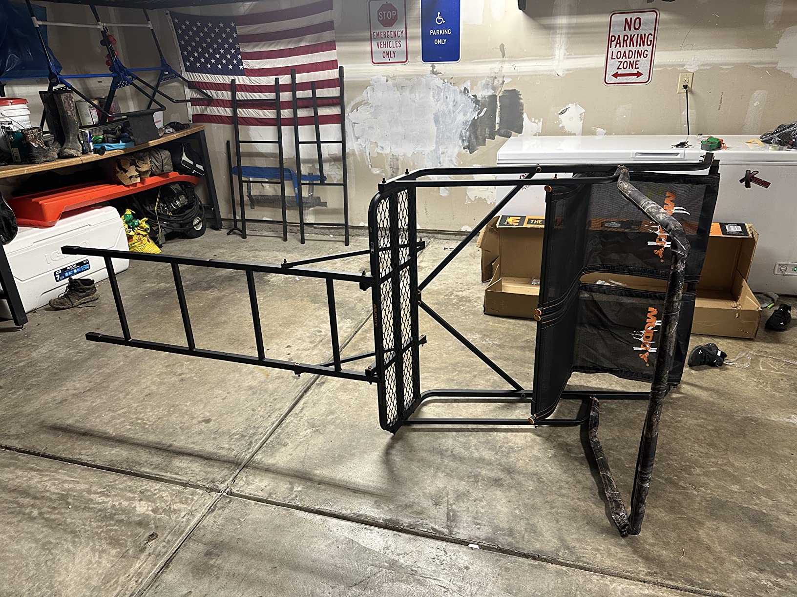 Muddy Maxim 2-Man Ladderstand, Black customer photo 2