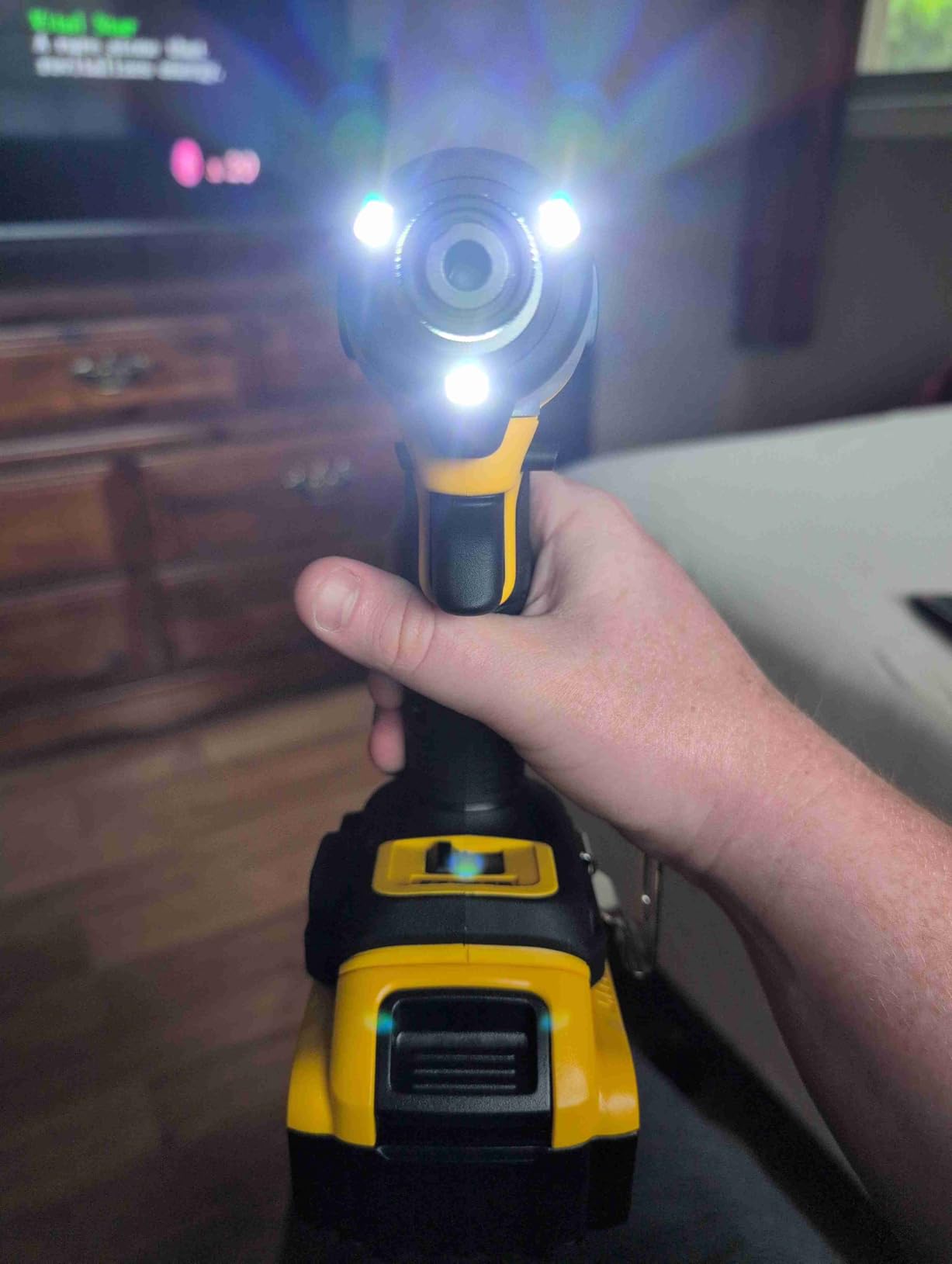 DEWALT 20V MAX XR Impact Driver, 1/4 Inch High Torque Brushless 3 Speed Premium Cordless with LED Light, Extended Runtime, Tool Only (DCF845B) customer photo 2
