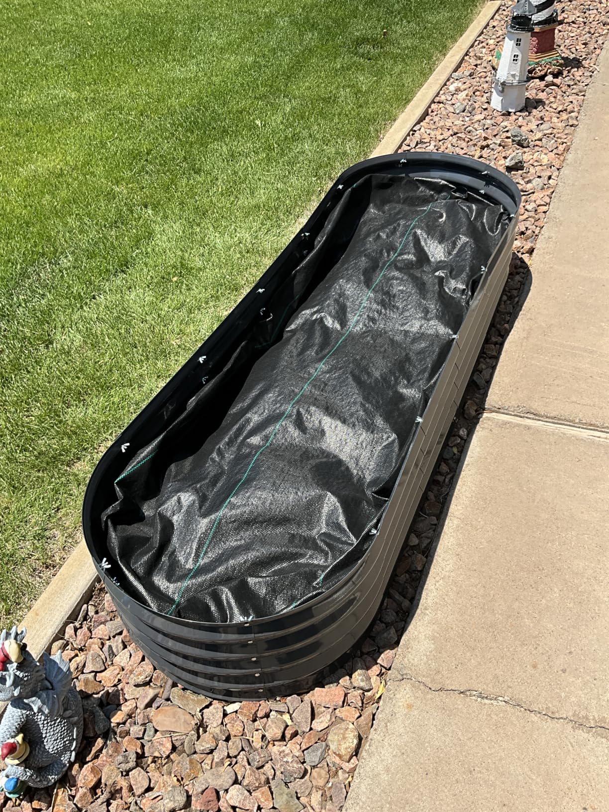 Utopia Home Galvanized Raised Garden Bed Kit 4x2x1ft, Planter Box Raised Garden Beds Outdoor, Easy Assembly Metal Raised Bed for Gardening Vegetables, Fruits, Flowers - Silver customer photo 1