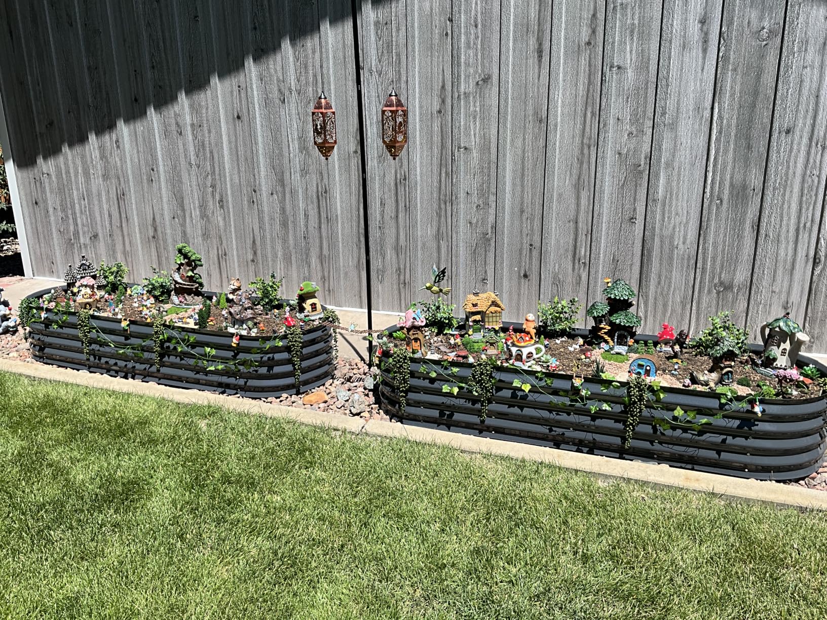 Utopia Home Galvanized Raised Garden Bed Kit 4x2x1ft, Planter Box Raised Garden Beds Outdoor, Easy Assembly Metal Raised Bed for Gardening Vegetables, Fruits, Flowers - Silver customer photo 2
