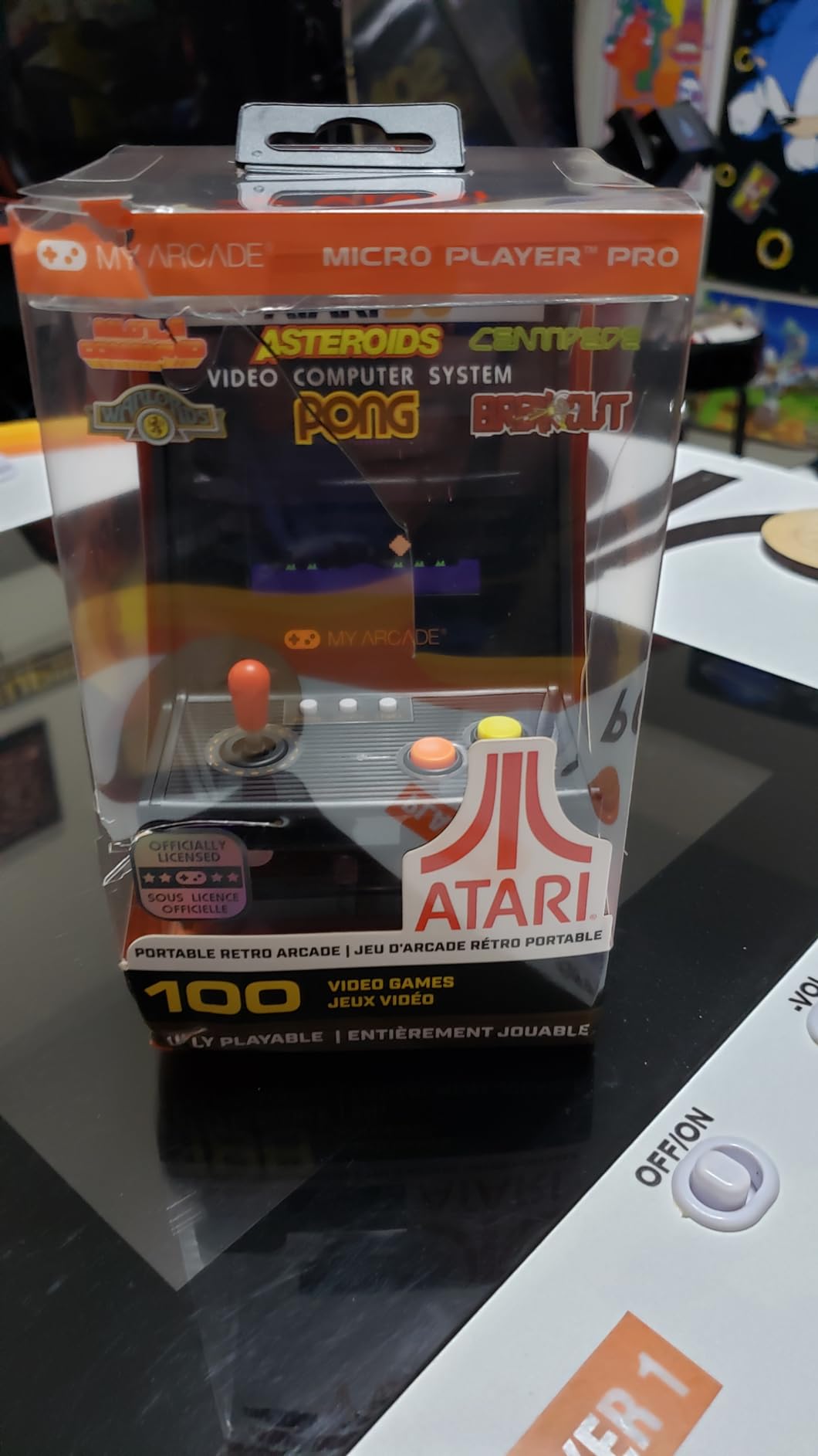 My Arcade Atari Micro Player Pro: 100 Arcade Games, 6.75