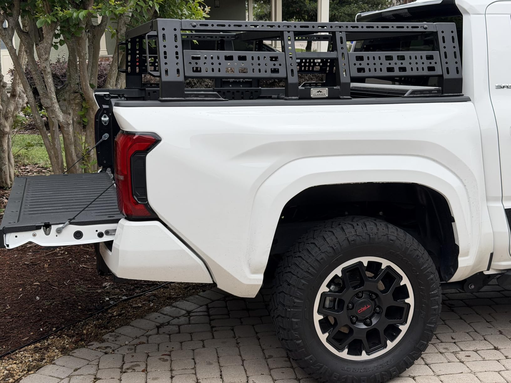 CLAMBER Overland Bed Rack for Full-Size Pickup Truck | Compatible with Ford F-Series, Silverado, Sierra, Ram, Tundra, and Titan XD, Adjustable width, Three installation methods customer photo 2