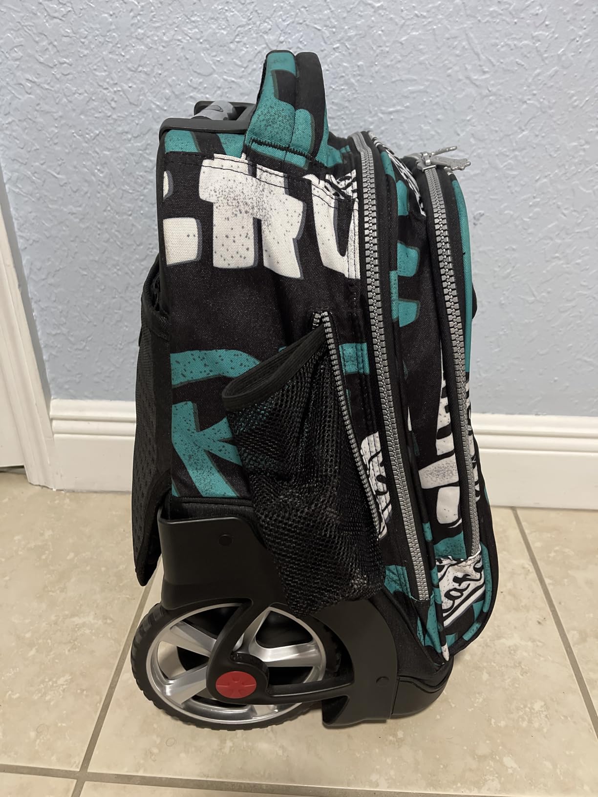 NEW TILAMI 19 Inch Rolling Backpack for School Stair-Climbing Big Wheel customer photo 2