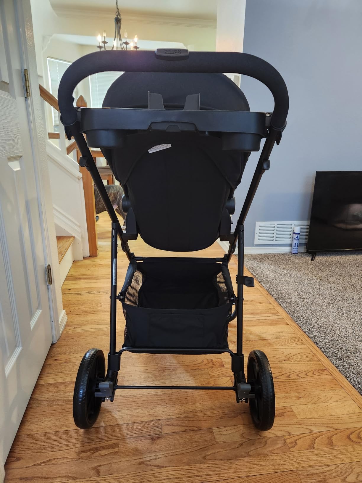 Britax Willow Brook S+ Travel System With Alpine Base - Sand Onyx | Car Seat Stroller Combo; Brook+ Stroller & Willow S Infant Car Seat; ClickTight; Stroller Insert; Parent & Child Trays customer photo 2
