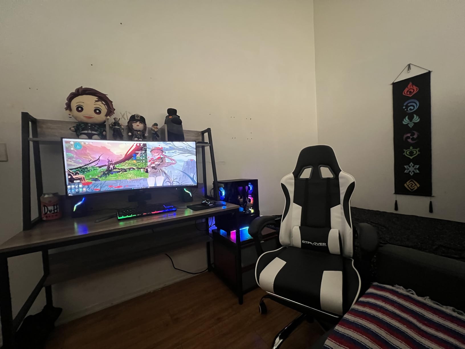 Skytech Gaming Shadow Gaming PC Desktop - AMD Ryzen 7 5700X 3.4 GHz, NVIDIA RTX 4060, 1TB NVME SSD, 16GB DDR4 RAM 3200, 600W Gold PSU, 11AC Wi-Fi, Windows 11 Home 64-bit,Black customer photo 1