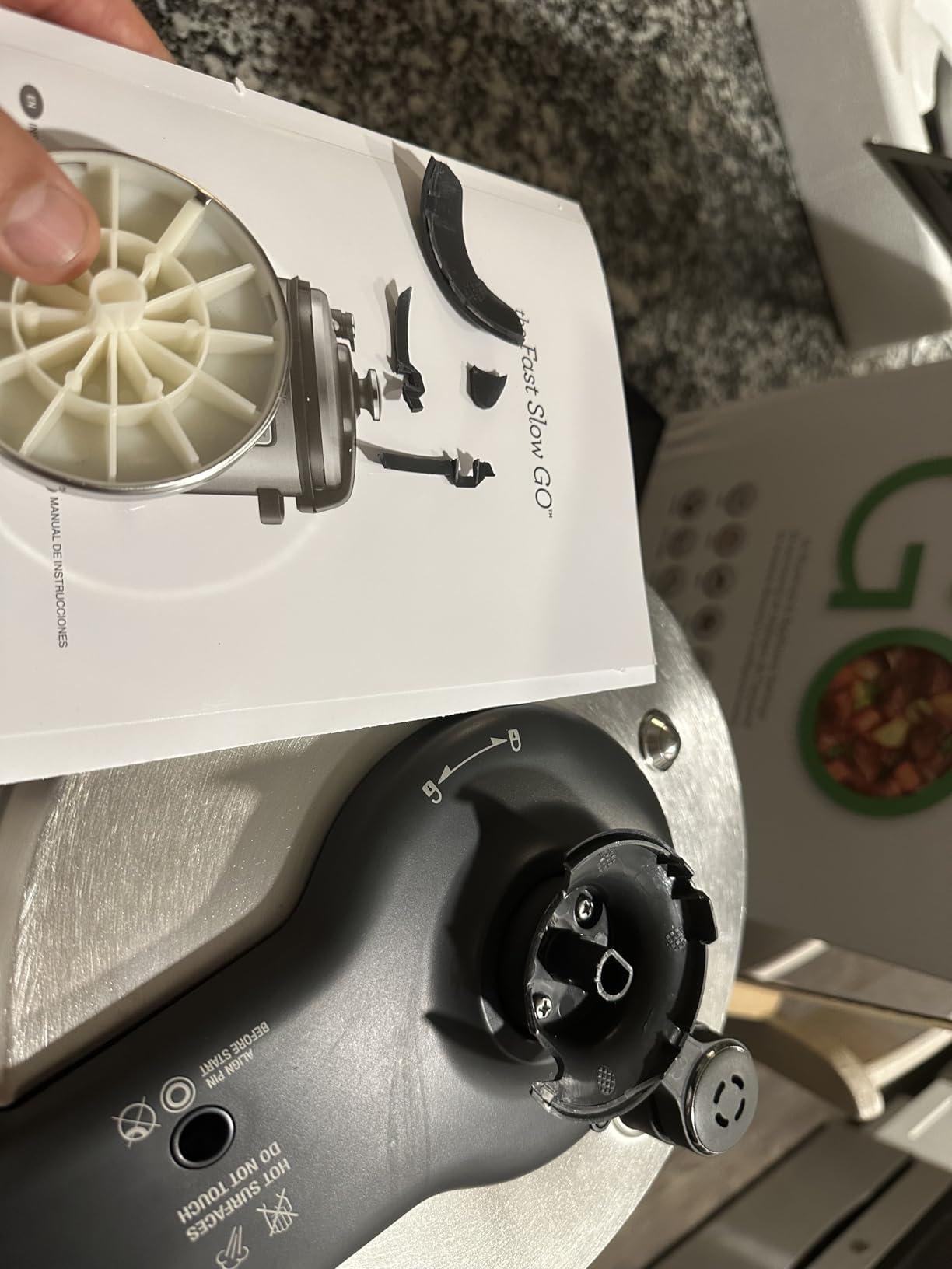Breville Fast Slow Go Pressure Cooker BPR680BSS, Brushed Stainless Steel | Soup, stock, meat, stew, steam, sauté, legumes, rice/grains, risotto, yogurt, reduce, and sous vide | 6 qt capacity customer photo 2