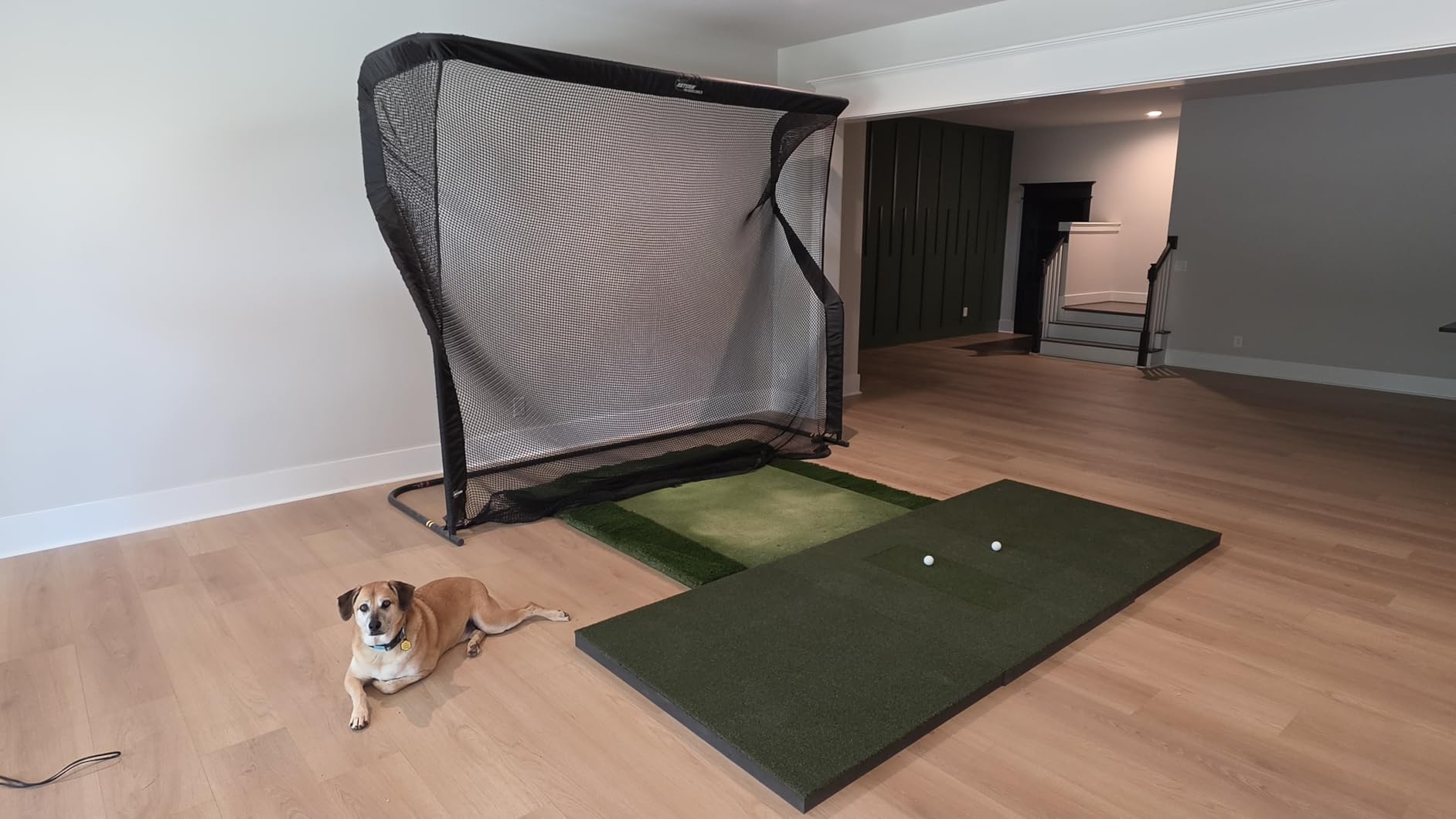 SIGPRO Softy Golf Mat - Professional-Grade Practice Mat - Realistic Fairway Feel - Real Tee Capable, Replaceable Hitting Strip, Thick Cushioning & Joint-Friendly Design customer photo 1