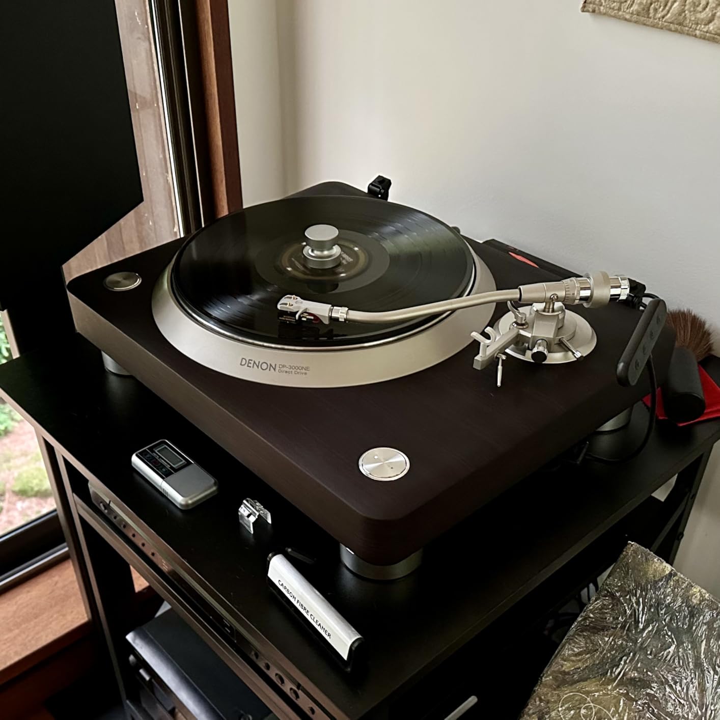 Denon DP-3000NE Fully Automatic Analog Turntable & Vinyl Record Player with Built-in Phono Equalizer | Unique S-Shaped Tonearm Design | Hologram Vibration Analysis customer photo 1
