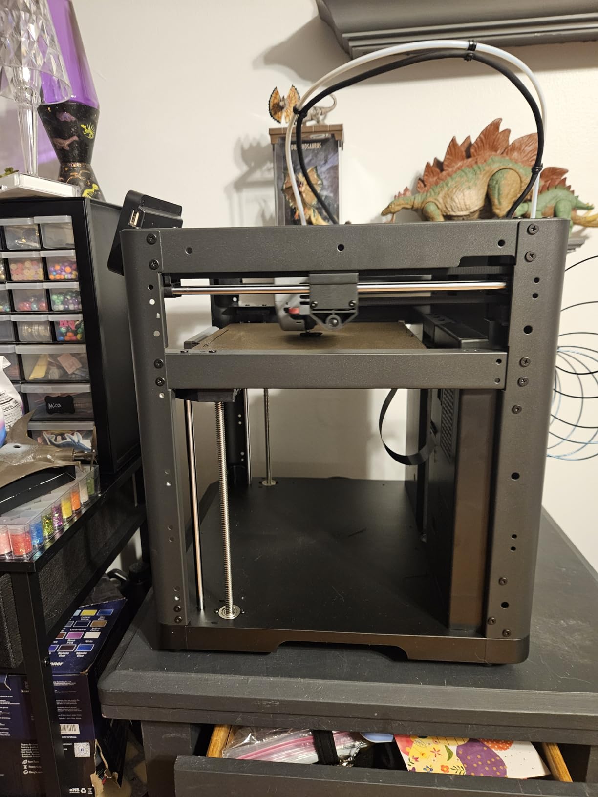Flashforge Adventurer 5M 3D Printer with Fully Auto Leveling, Max 600mm/s High Speed Printing, 280°C Direct Extruder with 3S Detachable Nozzle, CoreXY All Metal Structure, Print Size 220x220x220mm customer photo 2