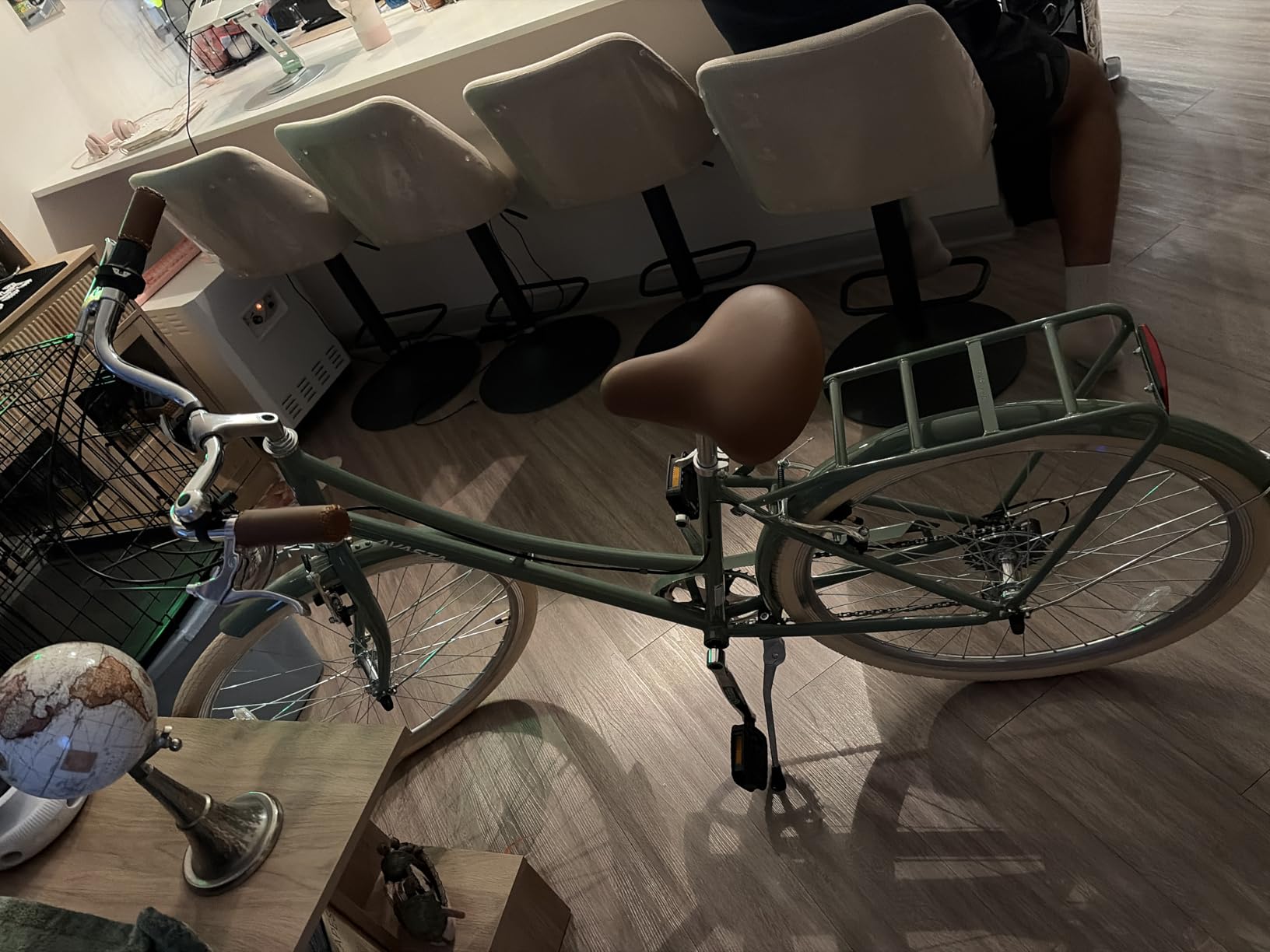 Vela 26 Inch Women Female Hybrid Bike, Dual V-Brake, Alternative Light or Basket, Wide Saddle, Step-through Frame with Smooth 6-speed for Comfortable Commuting customer photo 1