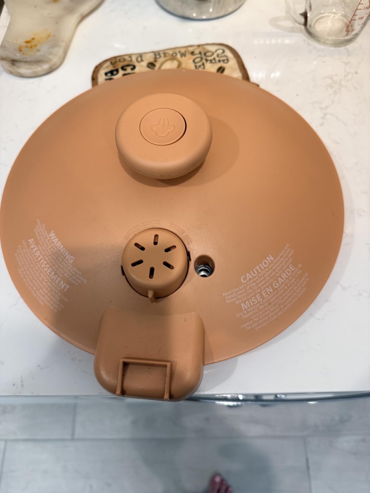 Our Place Dream Cooker | 6 Qt Ceramic Nonstick Multicooker & Pressure Cooker with Touchscreen Controls & Auto Steam Release | 4 Modes: Pressure Cook, Sauté/Sear, Slow Cook & Warm | Steam customer photo 1